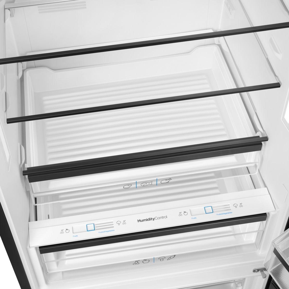 Réfrigérateur combiné FC48BGND couleur unique, SMEG