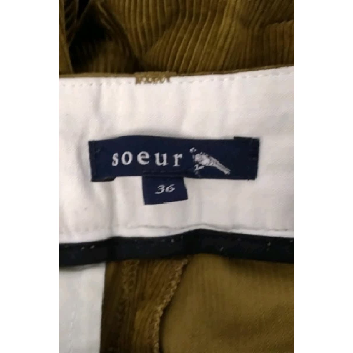 Pantalon droit - Très Bon État marron, SOEUR