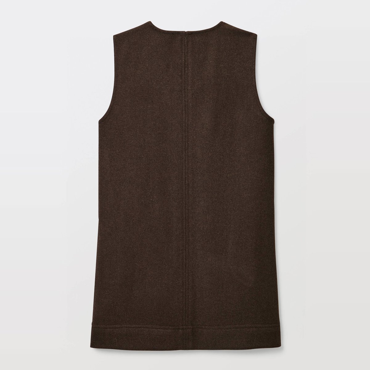 Robe courte unie contenant de la laine arbre, MONOPRIX
