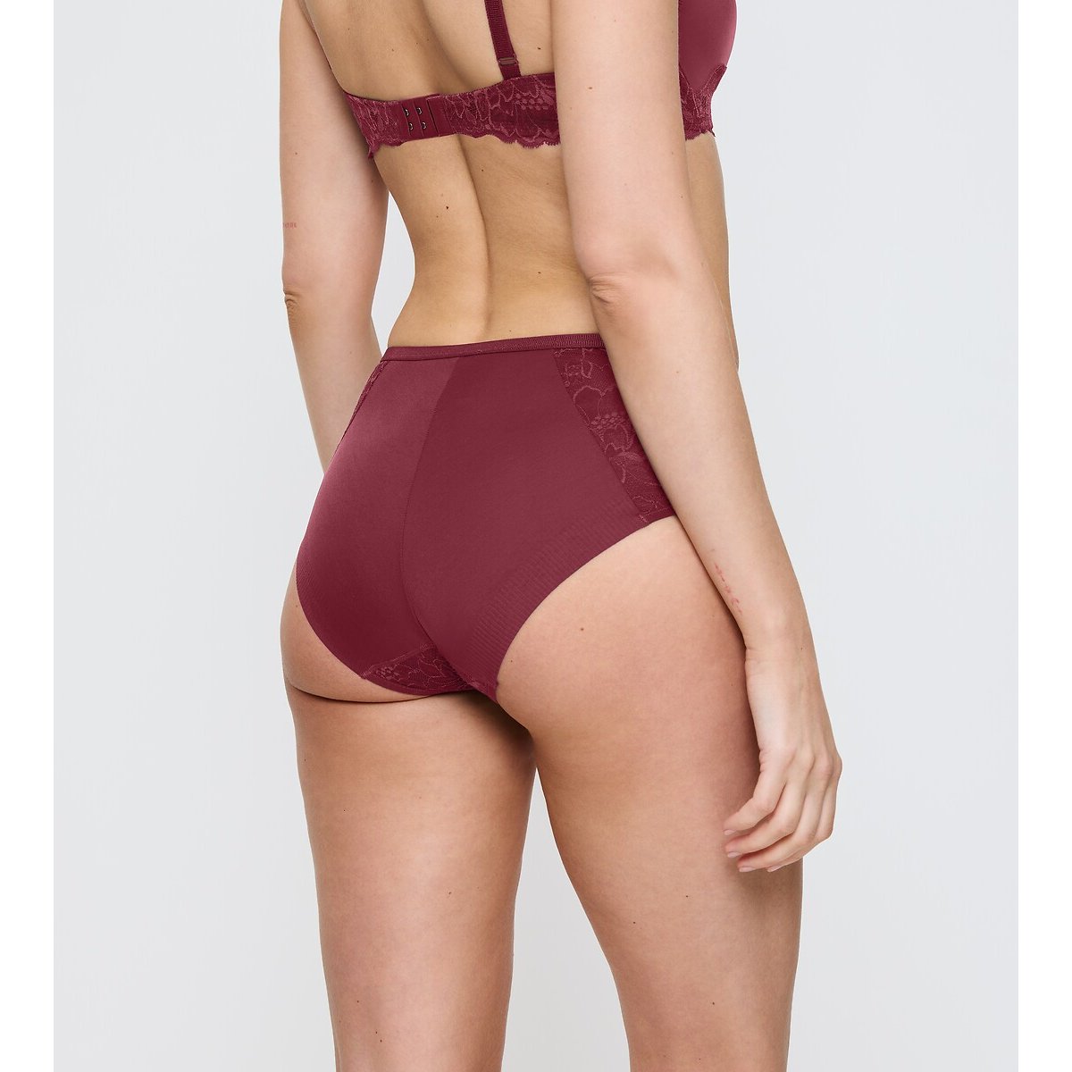 Amourette Charm T Briefs burgundy, TRIUMPH
