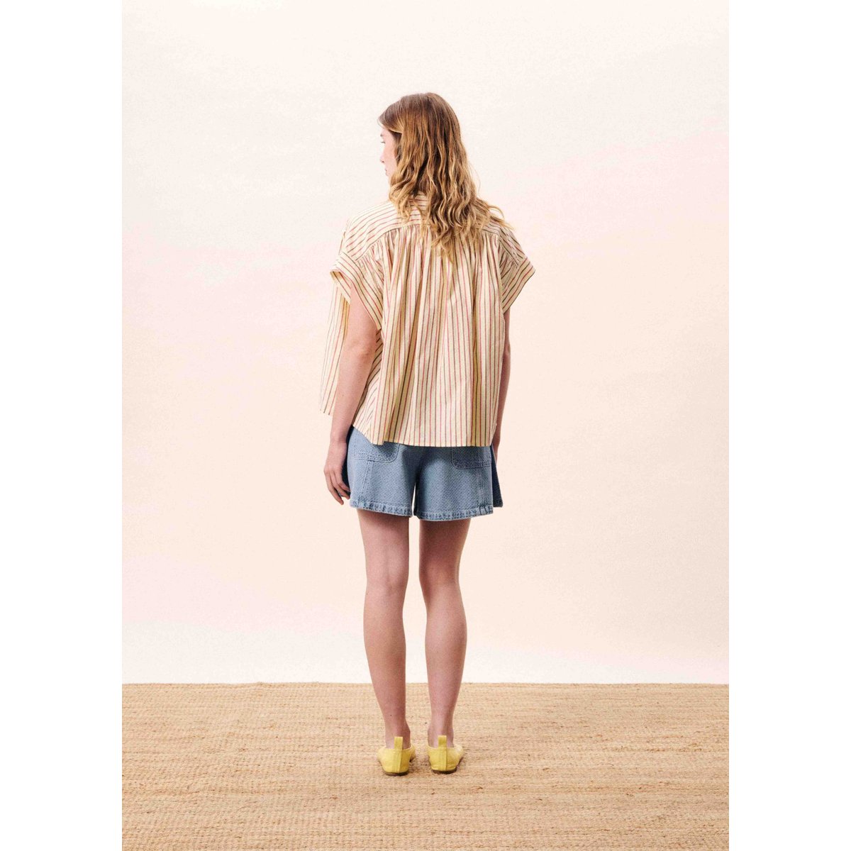 Blouse BONAIA jaune beurre, FRNCH
