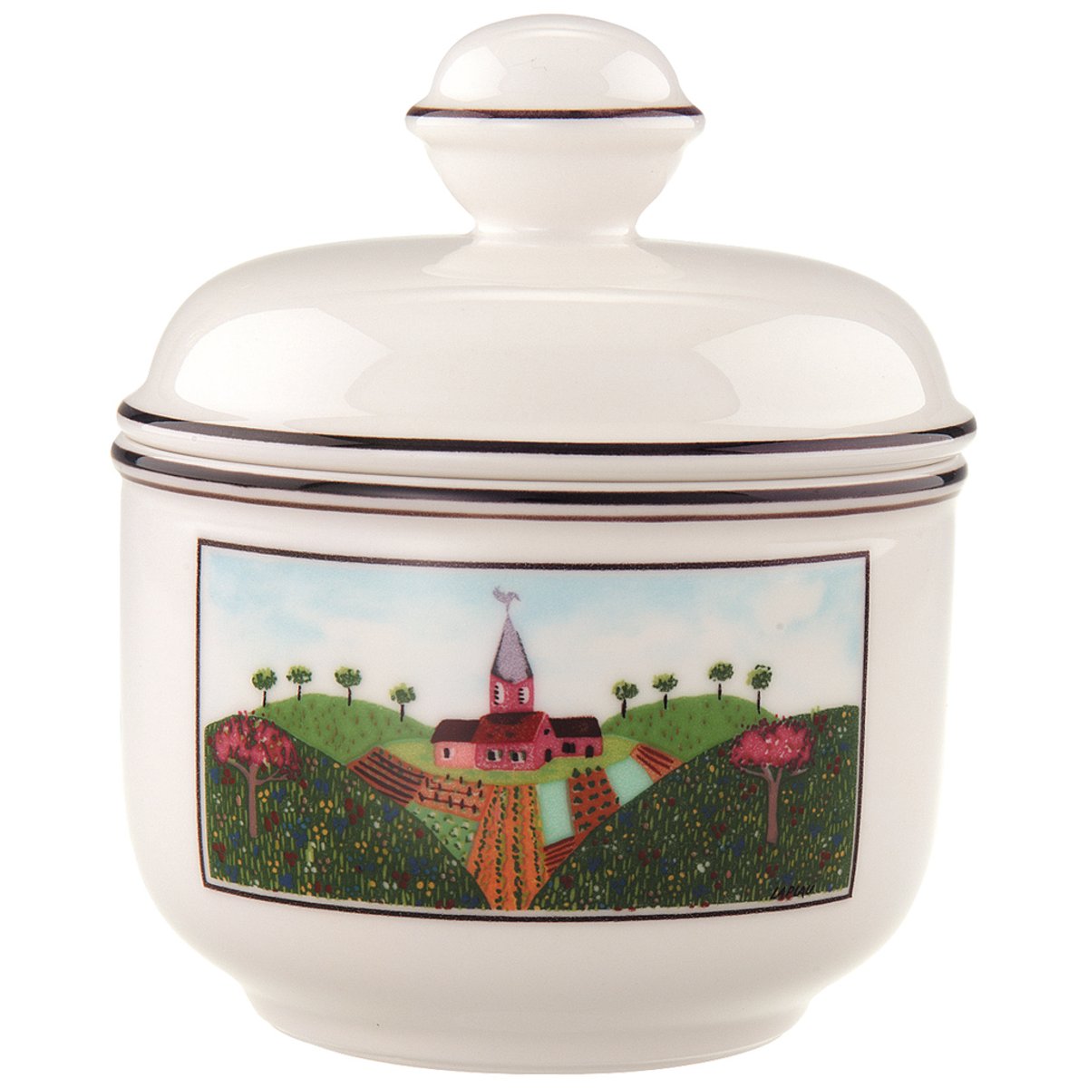Sucrier DESIGN NAIF multicolore, VILLEROY & BOCH
