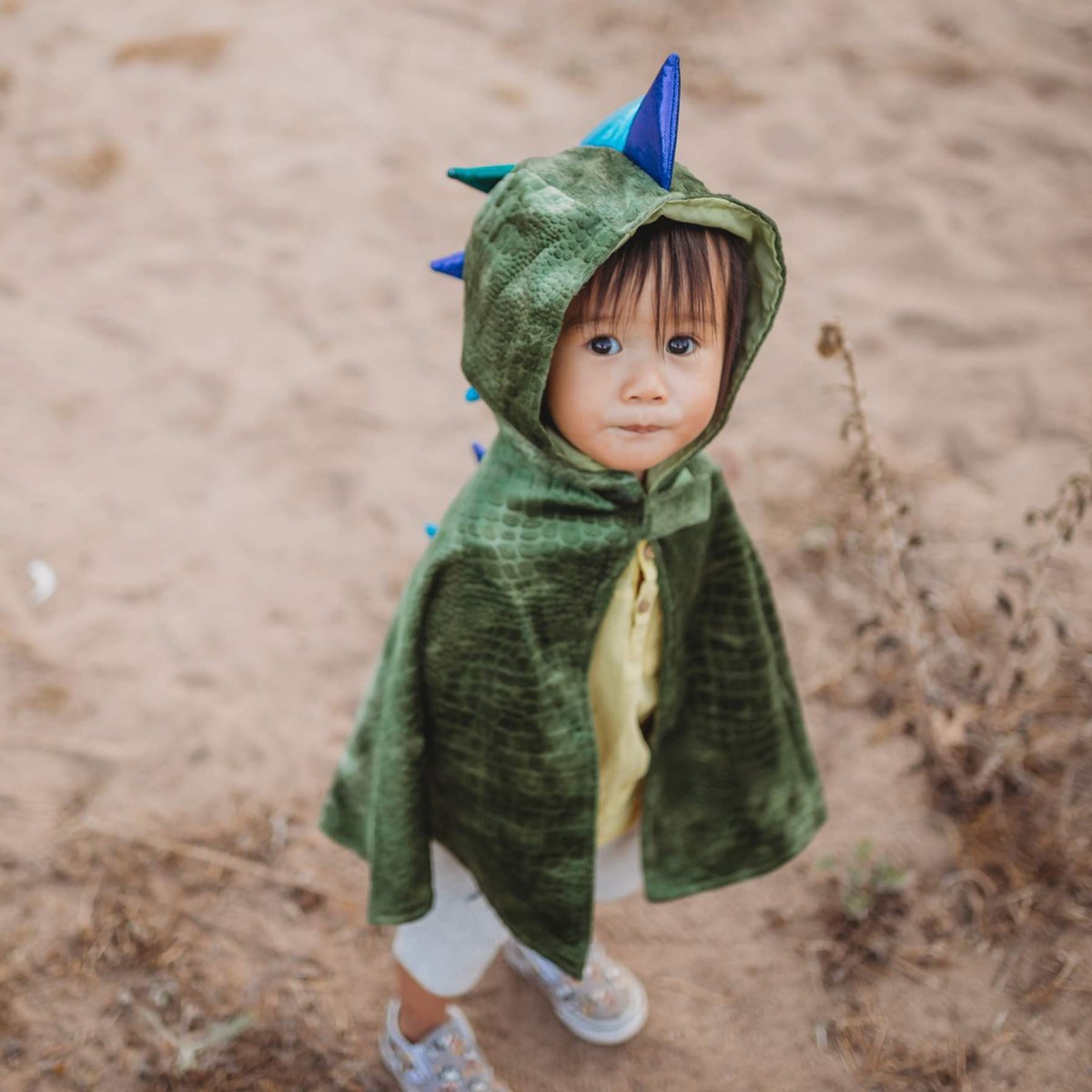 Déguisement bébé cape dragon vert, GREAT PRETENDERS