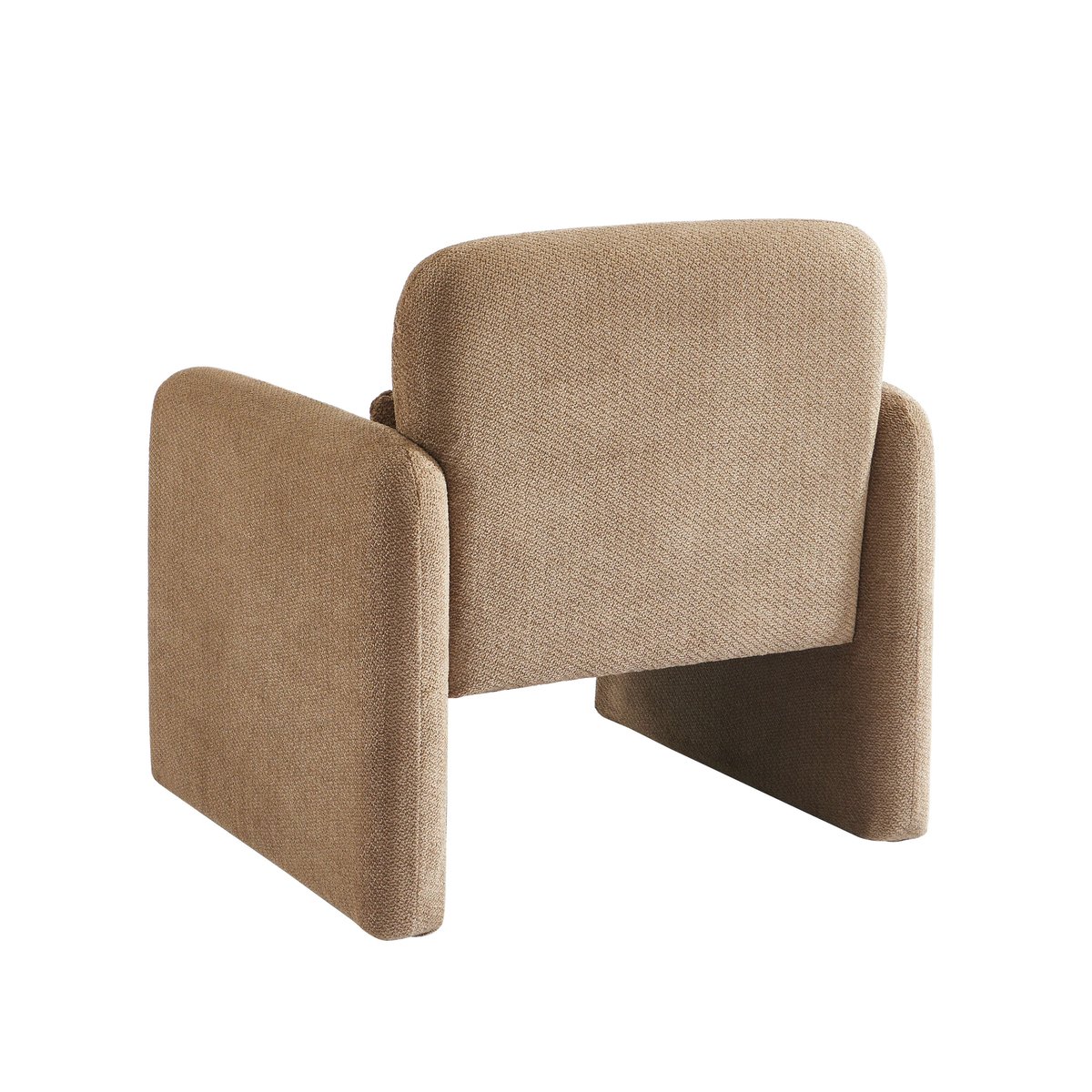 Fauteuil tissu OMA marron, BAÏTA
