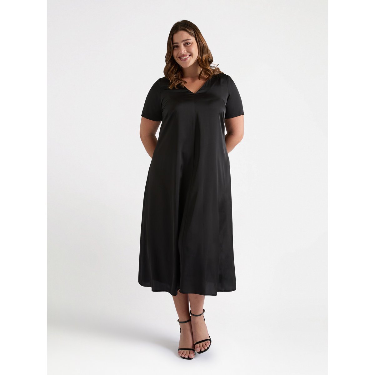 Robe trapèze - GRATUITE noir, FIORELLA RUBINO