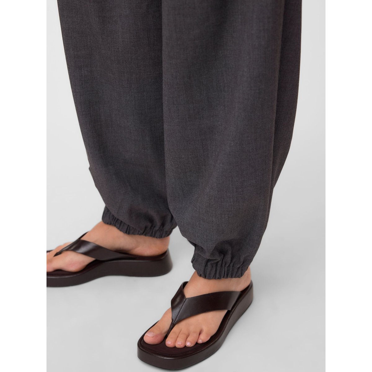 Pantalon De Tailleur dark grey melange 1, VERO MODA
