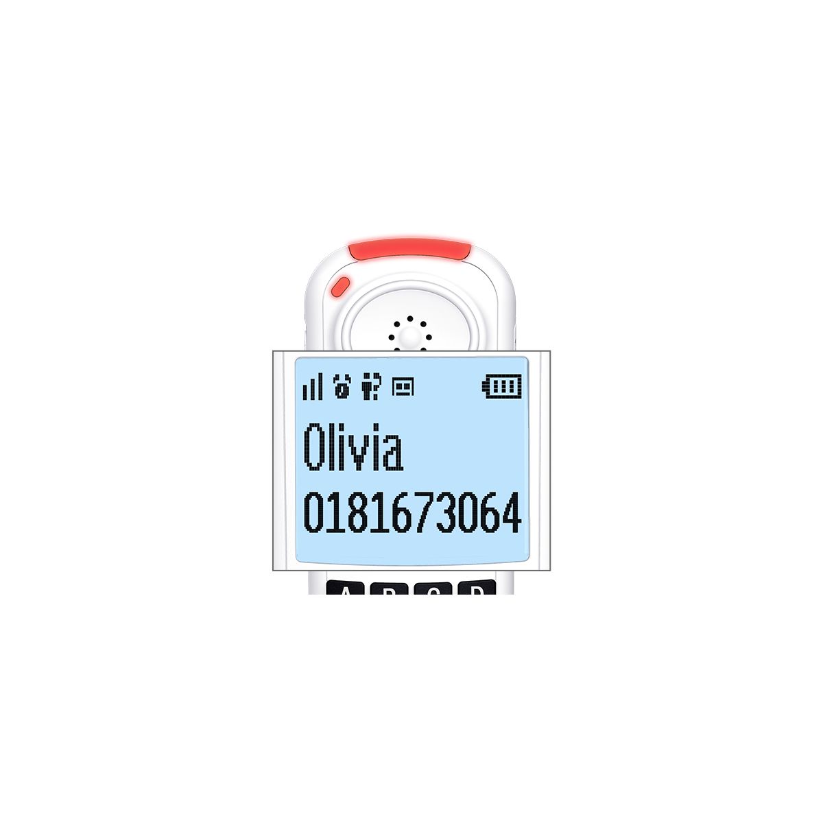 Téléphone sans fil XTRA 2355 Voice blanc, SWISSVOICE