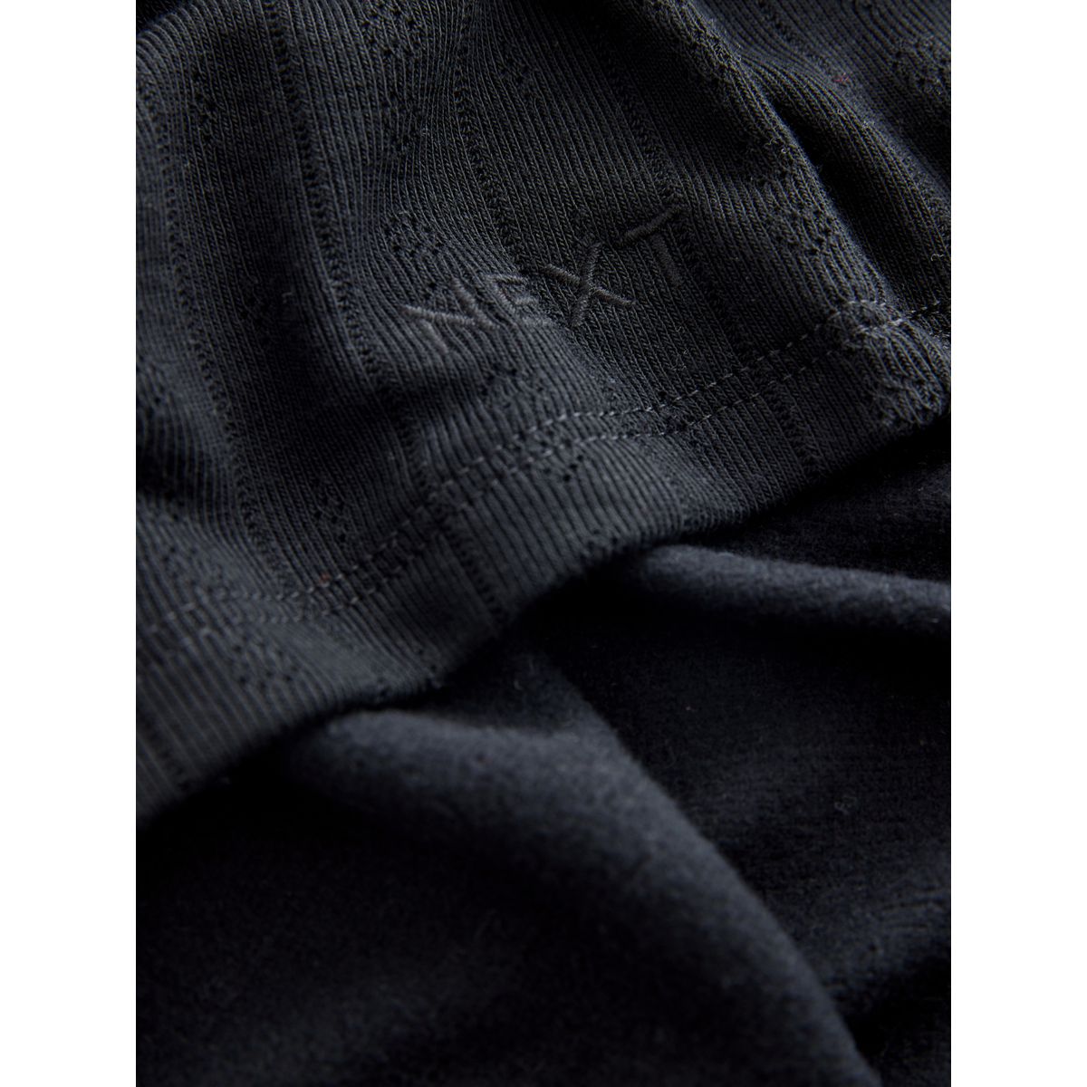 Débardeur thermique confortable en pointelle noir, NEXT