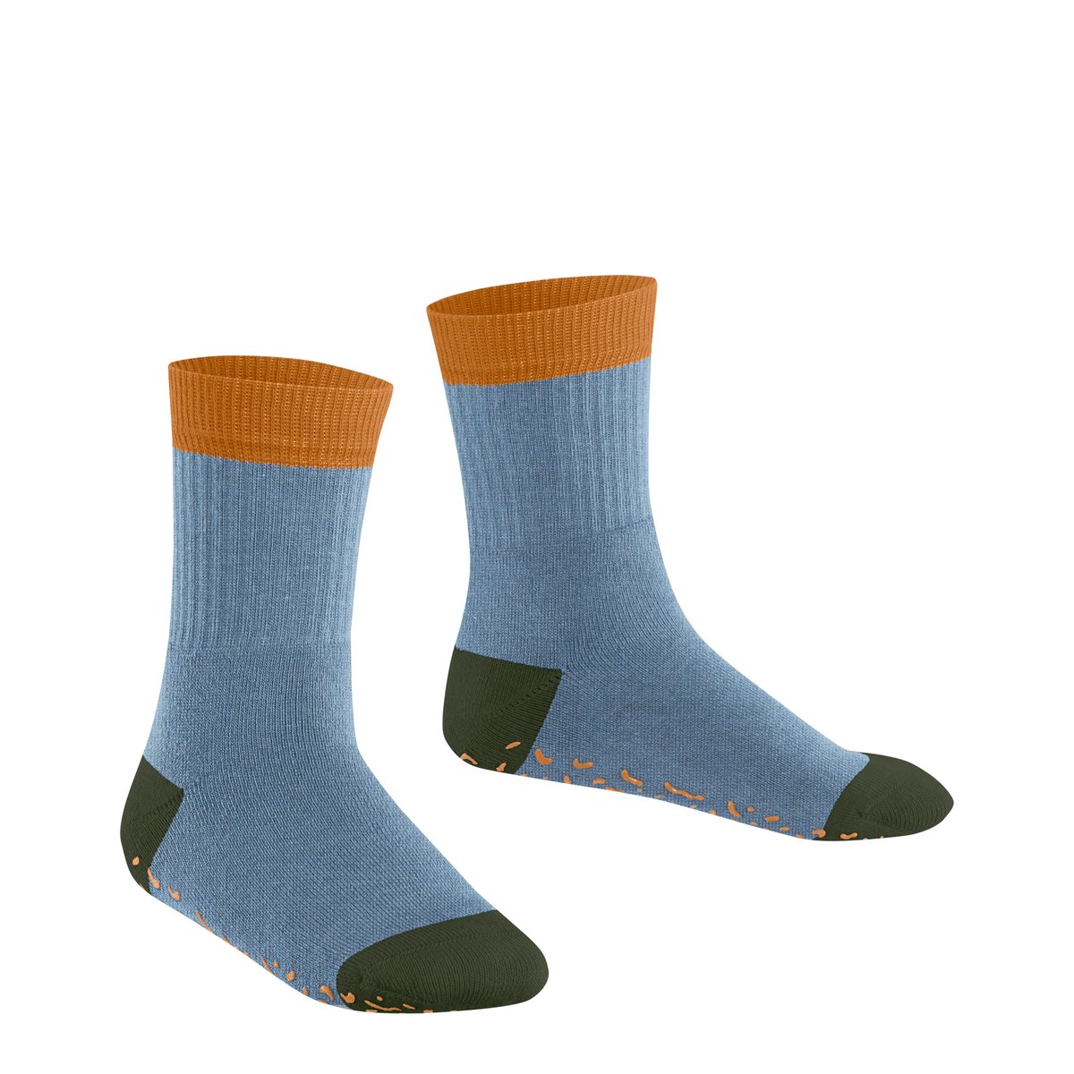 Chaussettes à picots Cozy Memphis Opaque bleu, ESPRIT