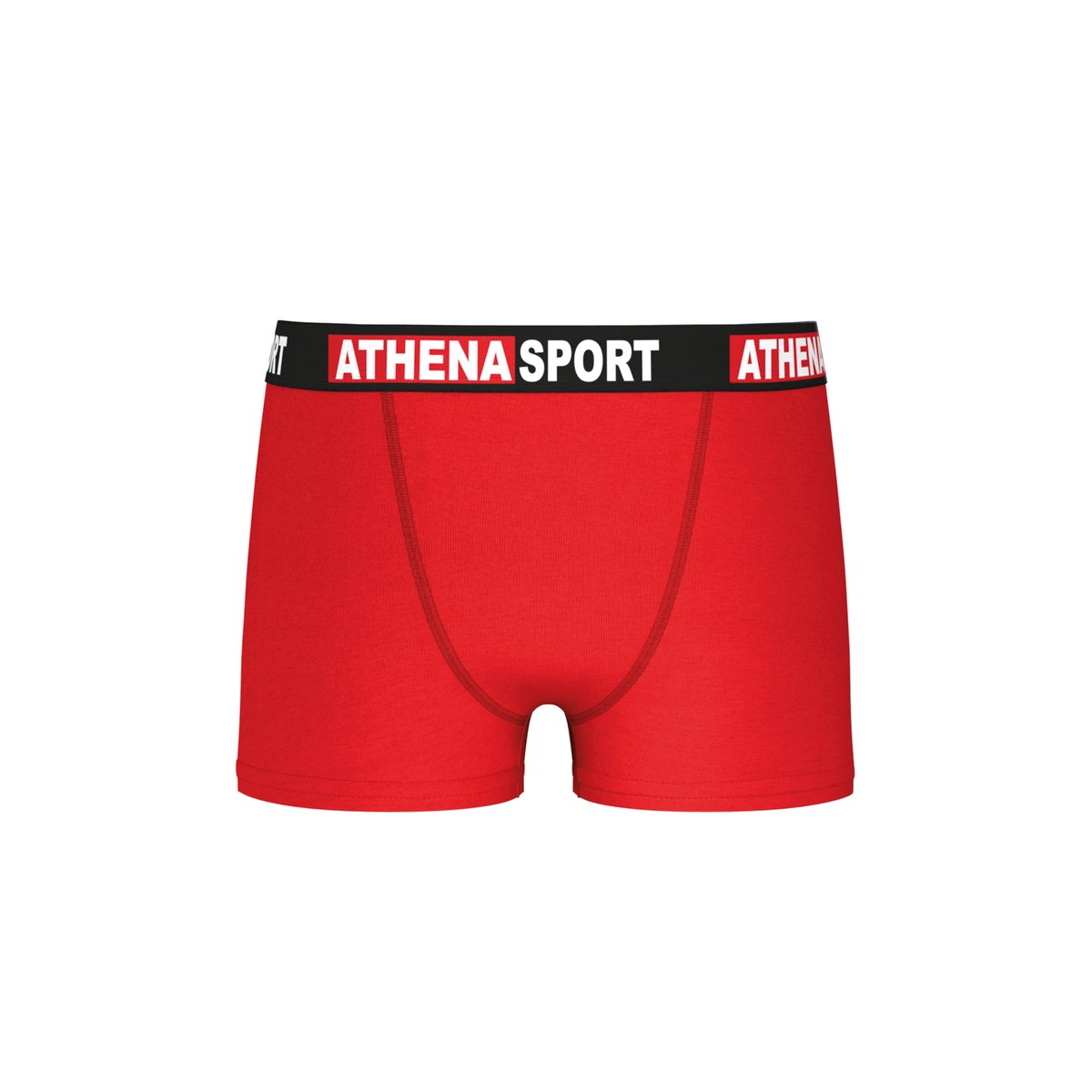 Boxers, lot de 3, DAILY SPORT COTON noir-rouge, ATHENA