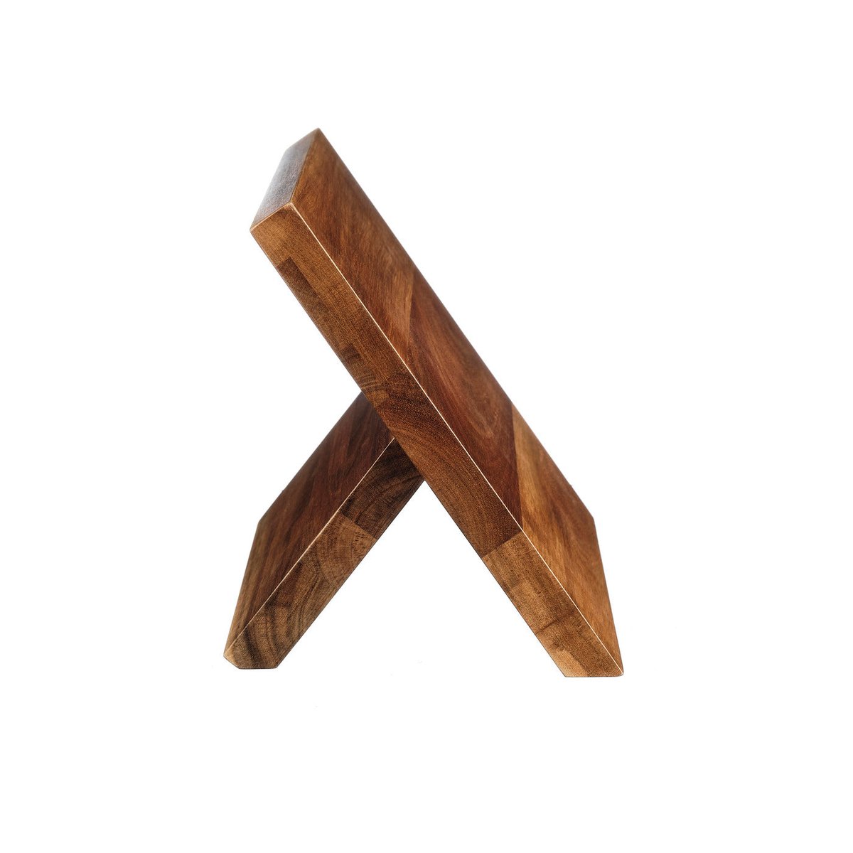 Lot de 1 blocs couteaux en bois, NUDE bois vernis, BJORN