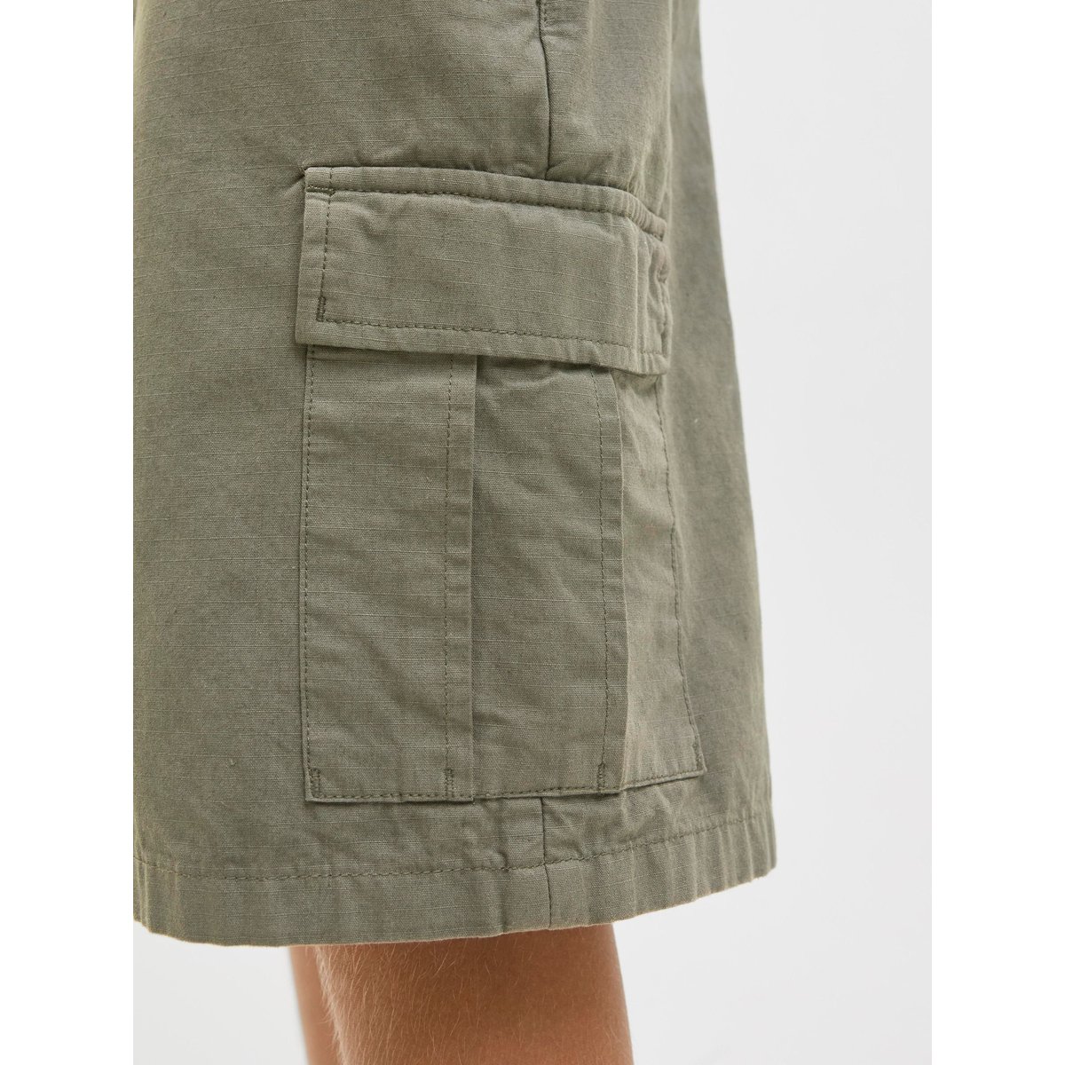 Short En Molleton grise - tea leaf, JACK & JONES JUNIOR