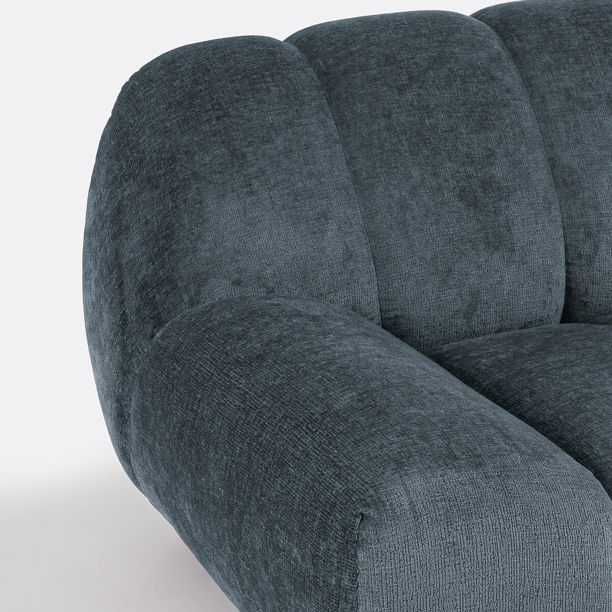 Fauteuil XL, velours épais, Nuria bleu, LA REDOUTE INTERIEURS