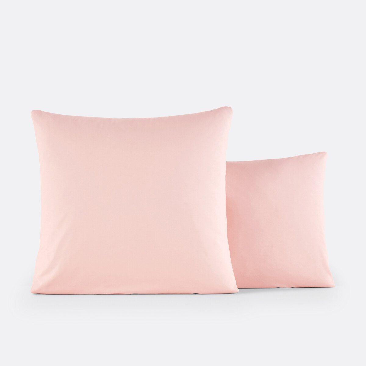 Taie d'oreiller en percale de coton, 80 fils, Scénario rose poudré, LA REDOUTE INTERIEURS