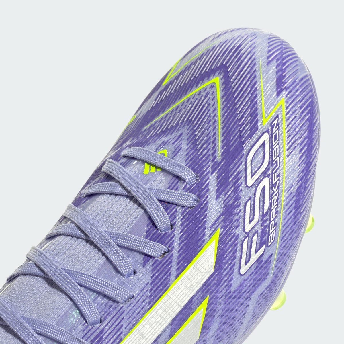 Chaussures F50 Sparkfusion Pro Terrain Souple/Synthétique violet tone / lucid lemon / purple rush, adidas Performance