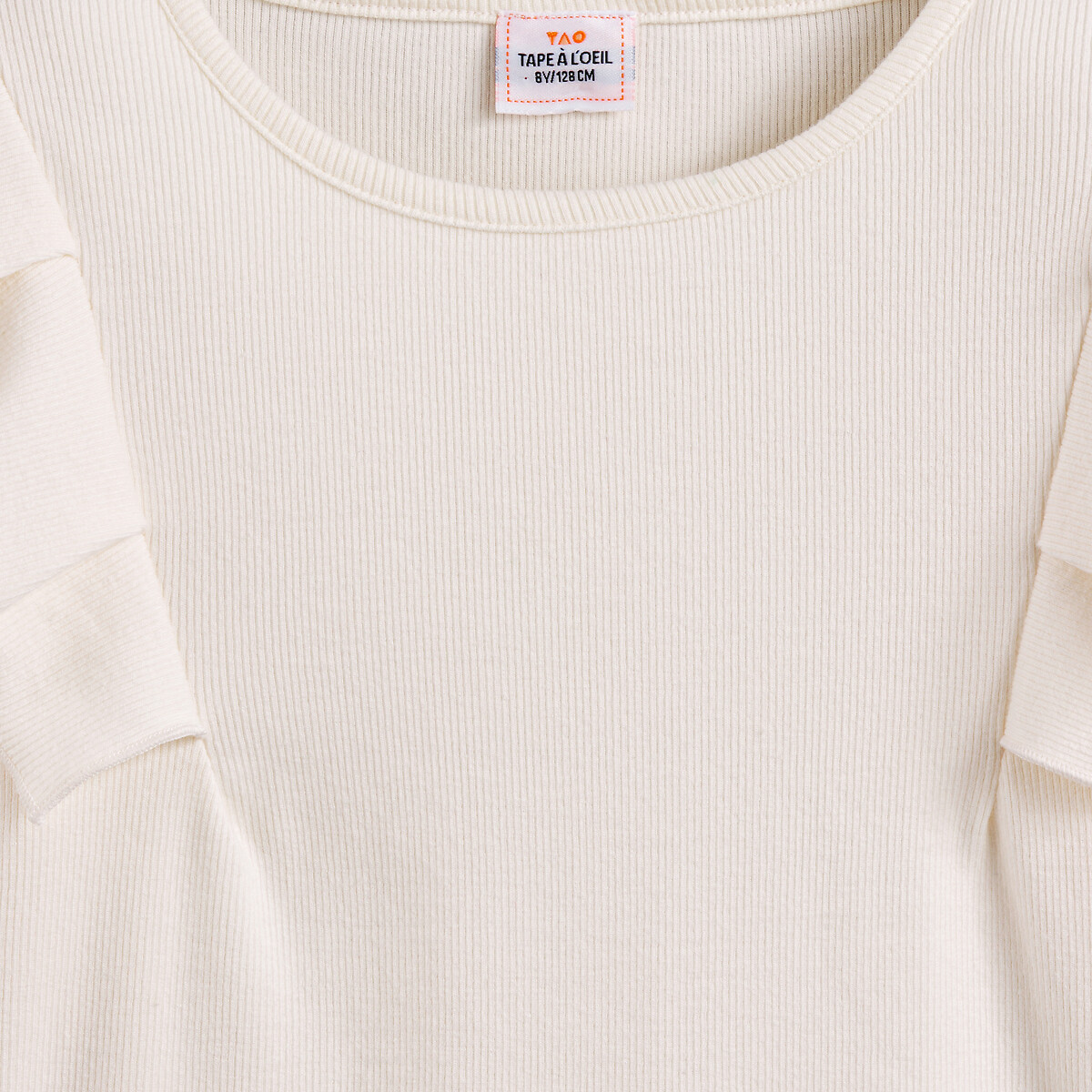 Long Sleeve T-Shirt ecru , TAPE A L'OEIL
