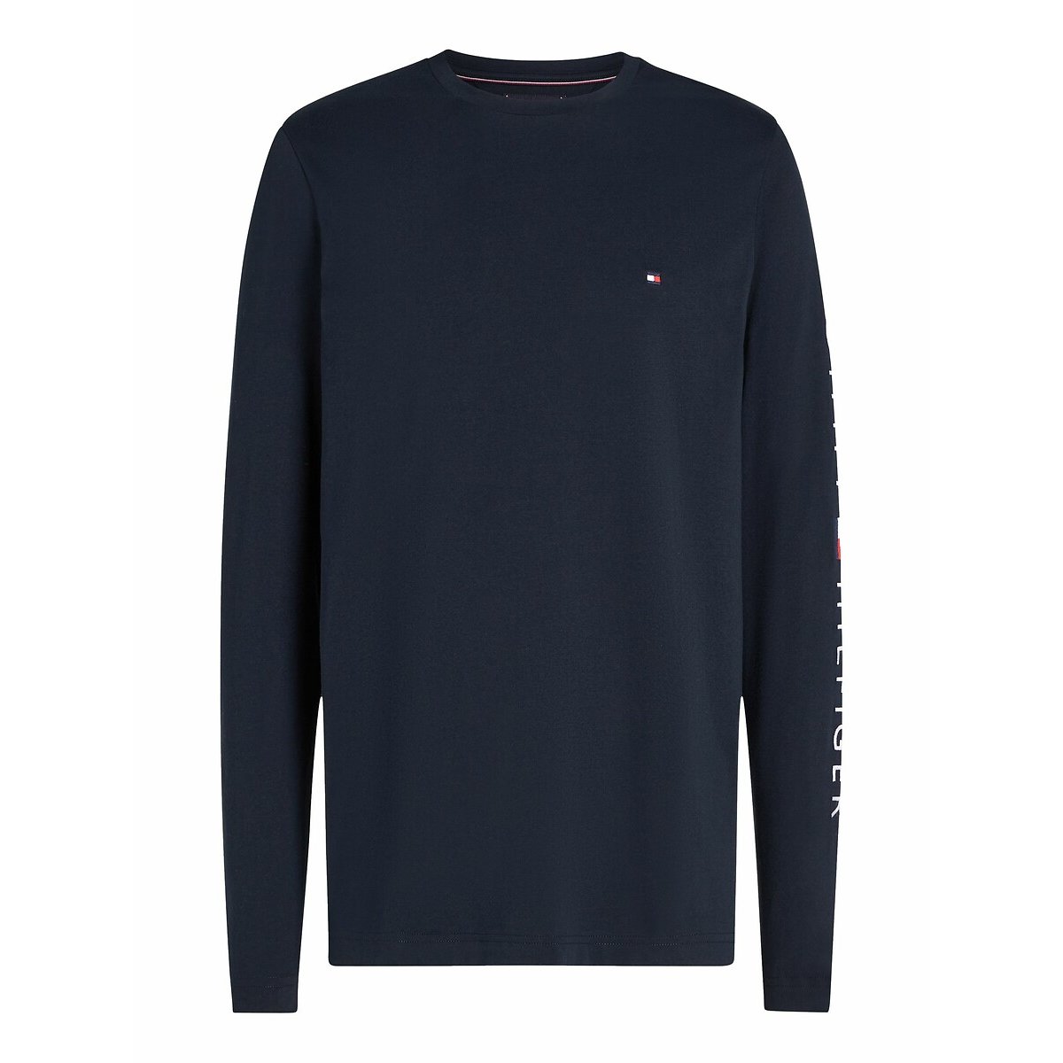 T-shirt manches longues Tommy Logo bleu marine, TOMMY HILFIGER