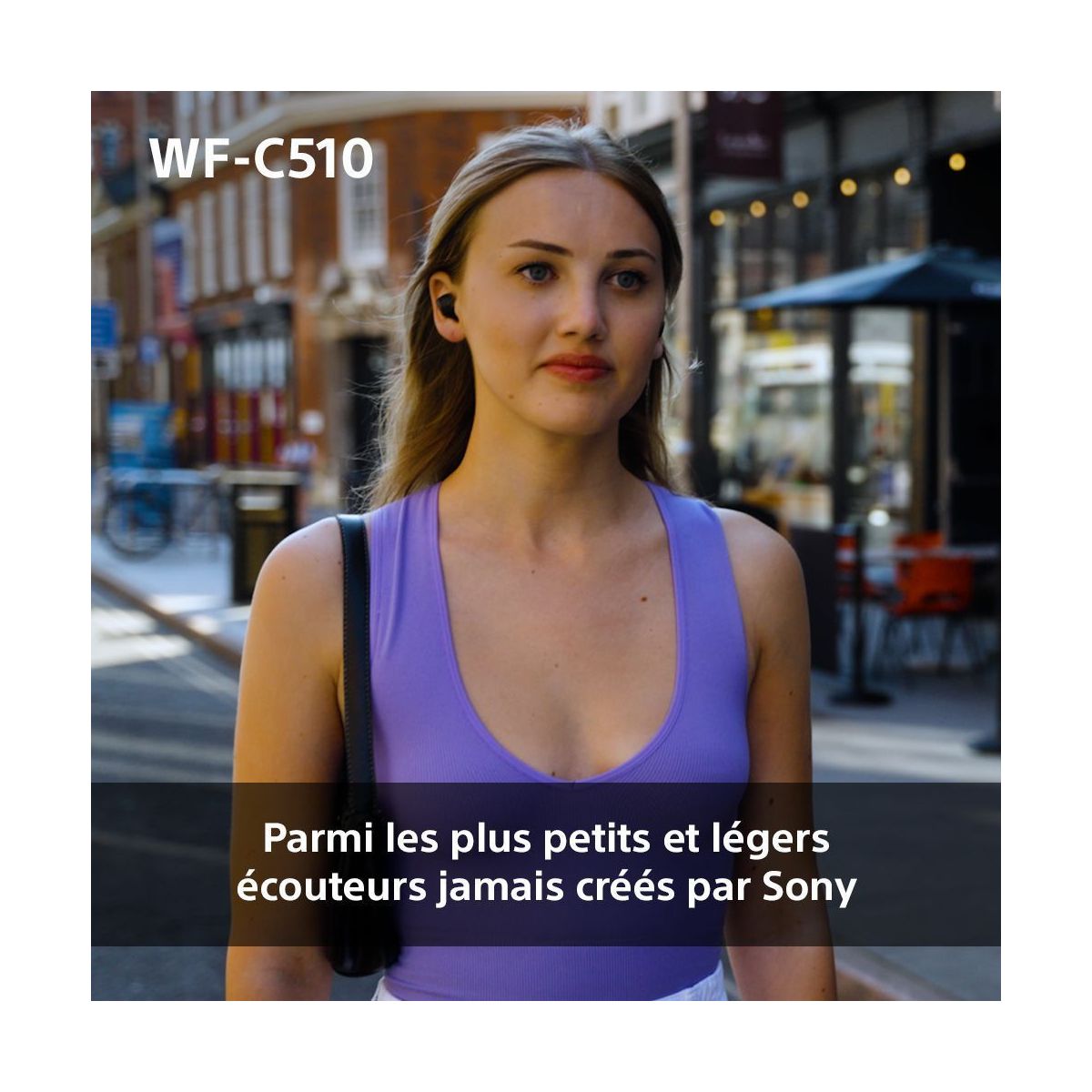 Ecouteurs WF-C510 Bleu bleu, SONY