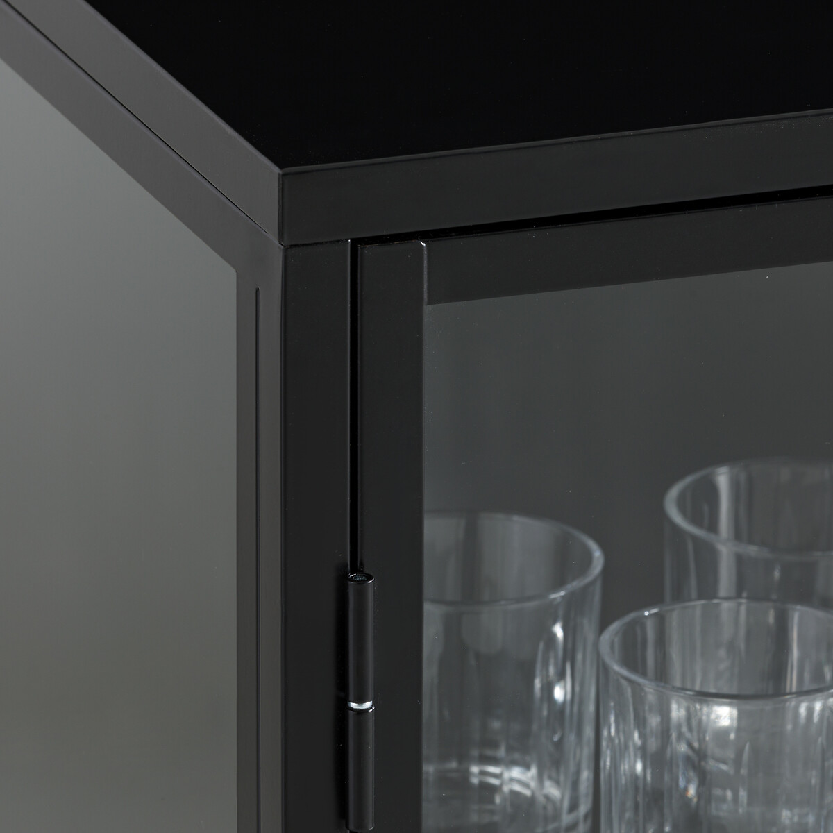 Harlem 4-Door Metal Sideboard black, LA REDOUTE INTERIEURS