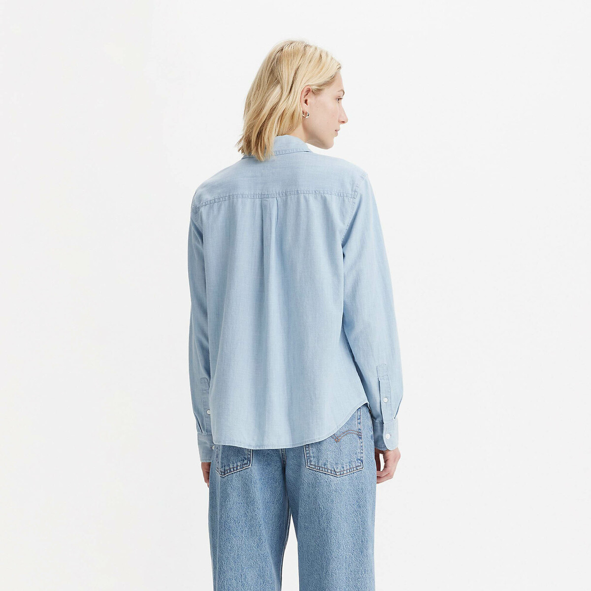 The Classic BW Shirt in Cotton dazed light stone, LEVI'S