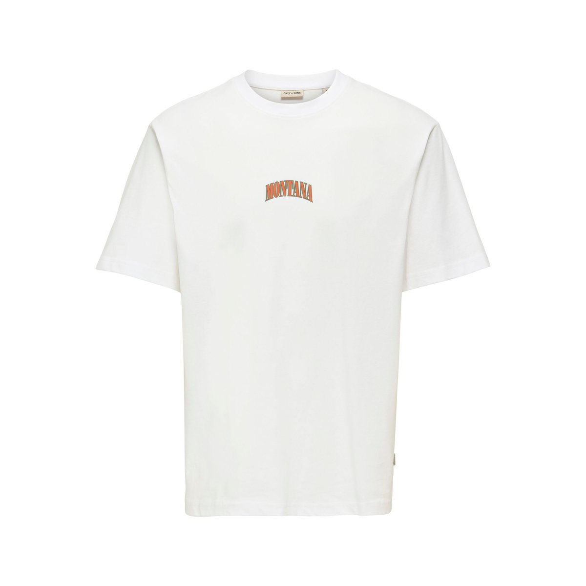 T-Shirt bright white, ONLY & SONS