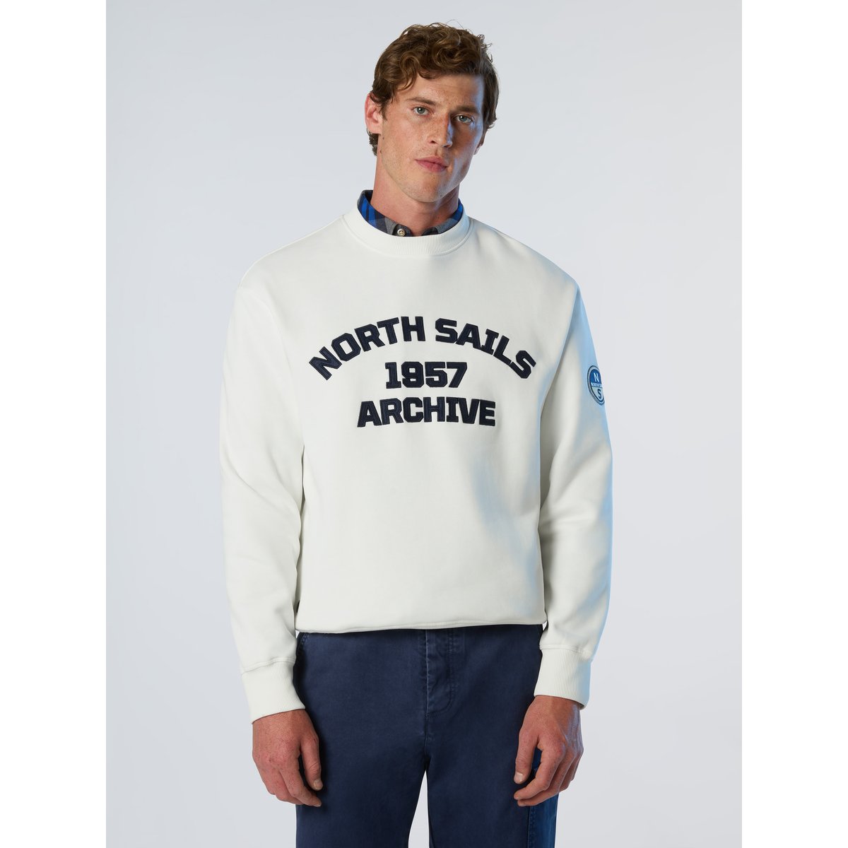 Sweat-shirt style archive crème, NORTH SAILS