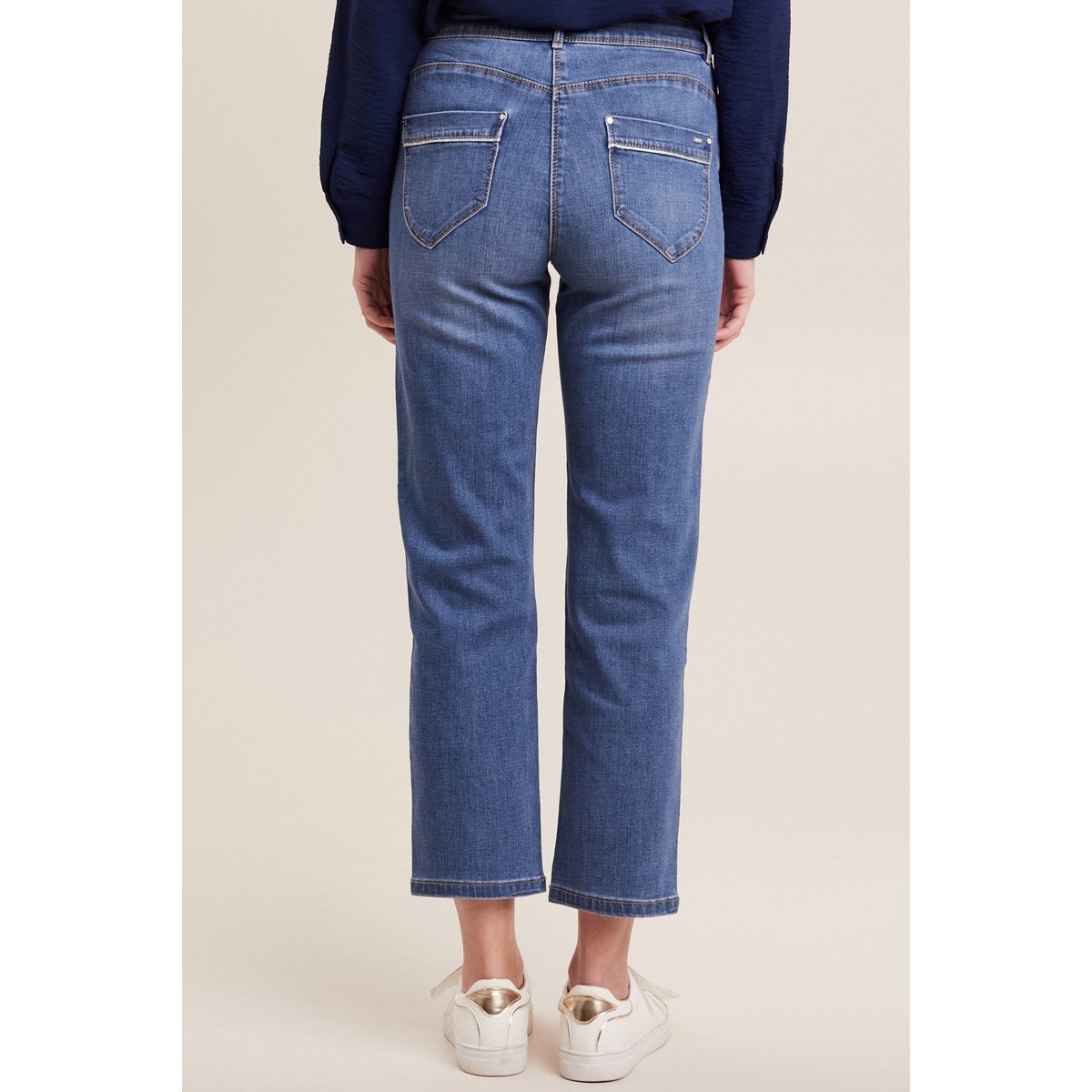 Jean 7/8ème denim stone, BREAL