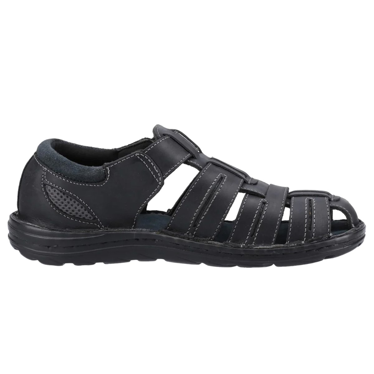 Sandales ALBERT noir, HUSH PUPPIES