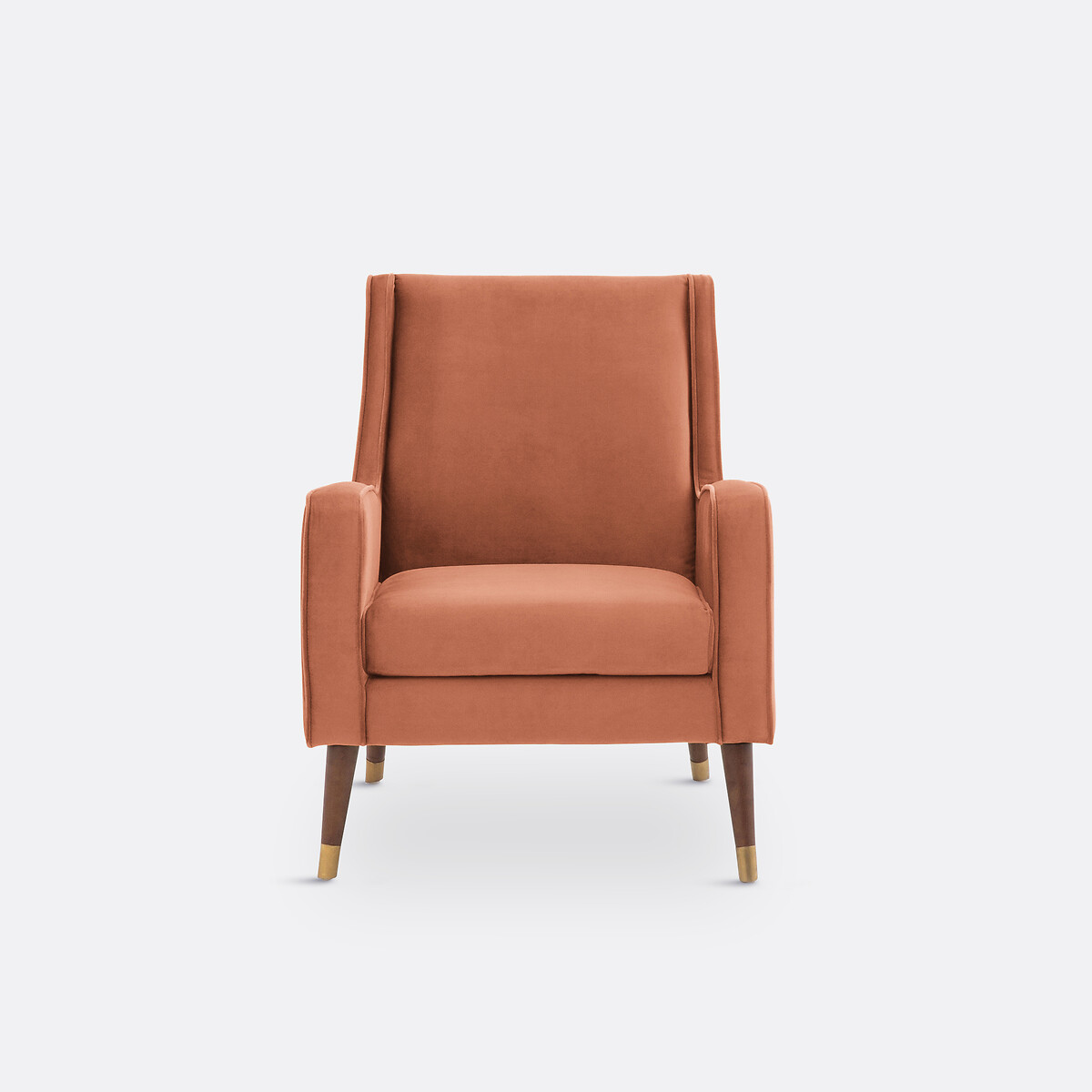 Poltrona, velluto, (Y) terracotta, LA REDOUTE INTERIEURS