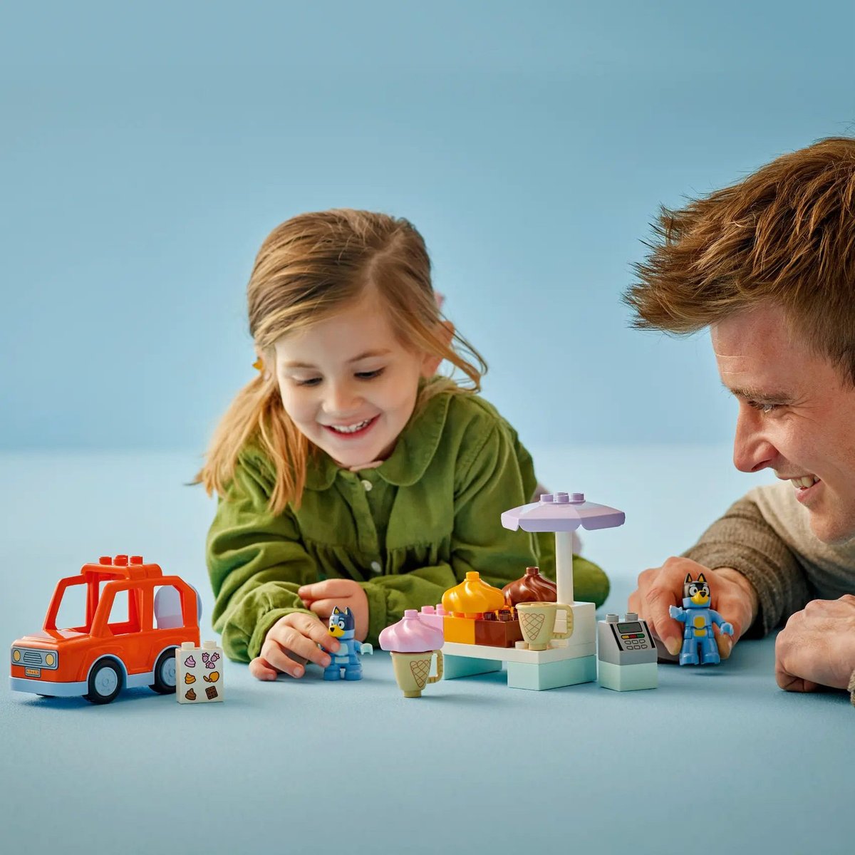LEGO Bluey : Aventure au Marchand de Glace - Set 10458 couleur unique, LEGO