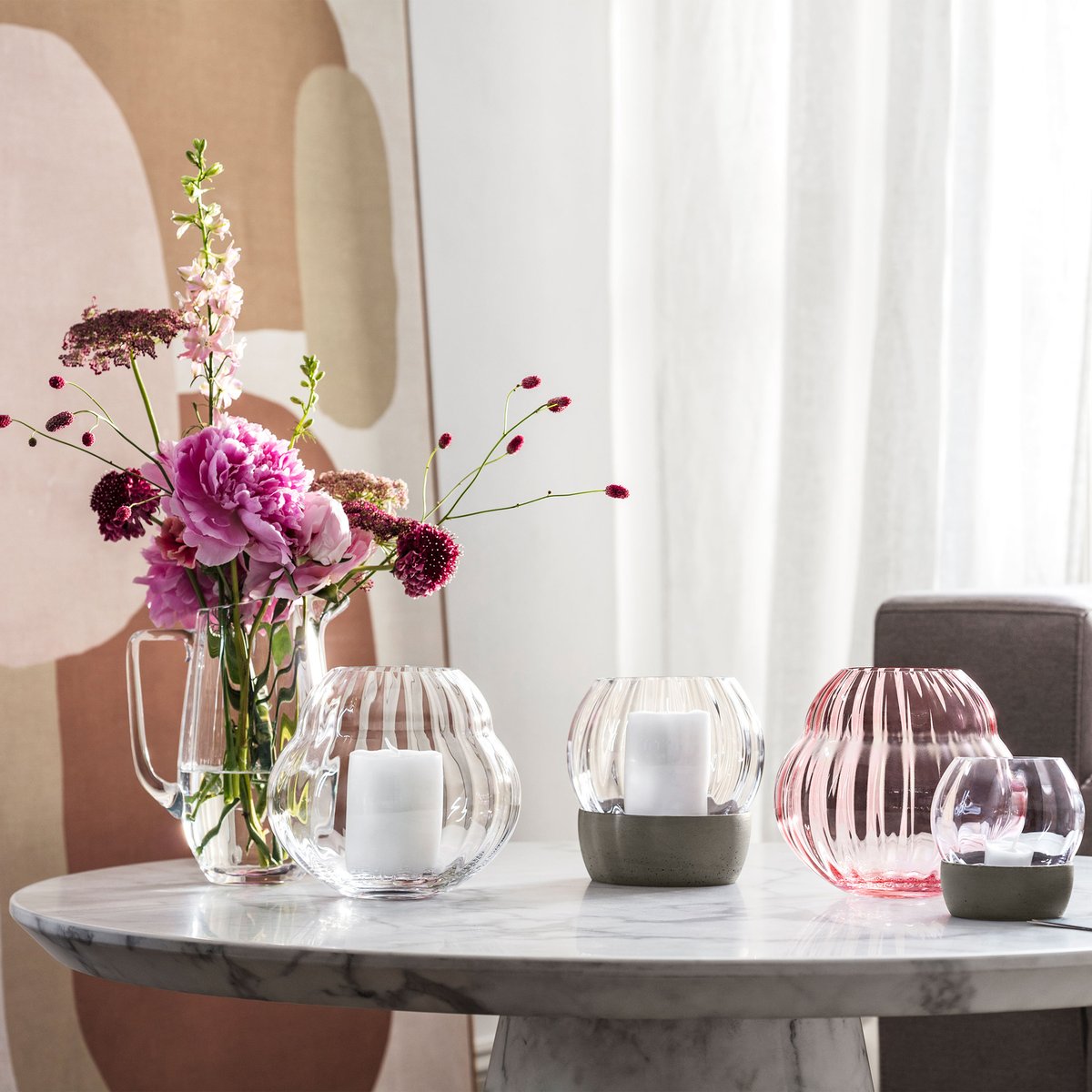 Bougeoir ROSE GARDEN transparent, VILLEROY & BOCH