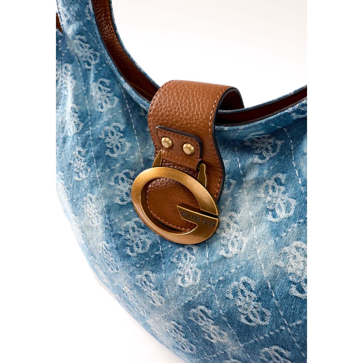 Sac Tote Camden bleu clair, GUESS