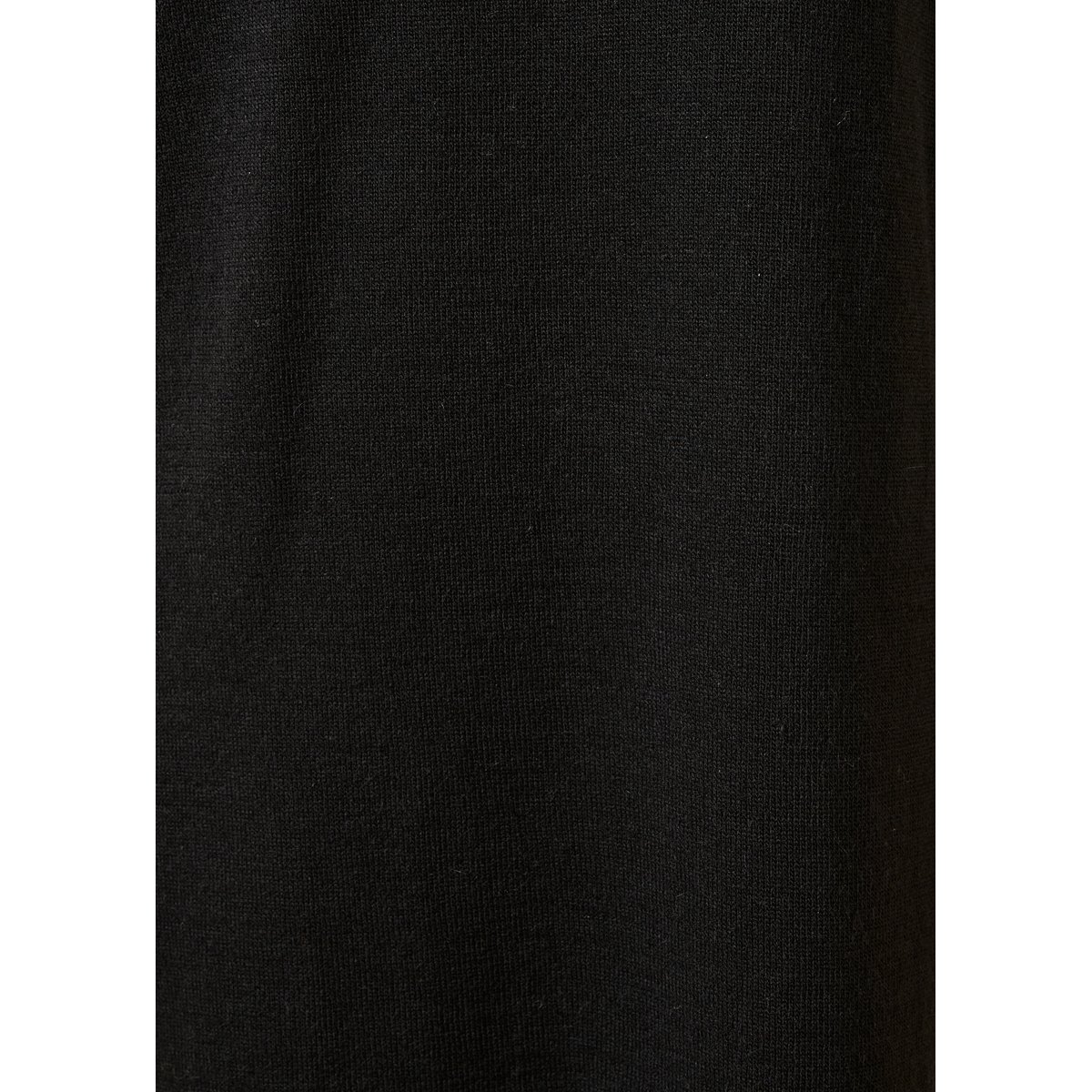 Robe courte manches longues en maille noir, LA FEE MARABOUTEE