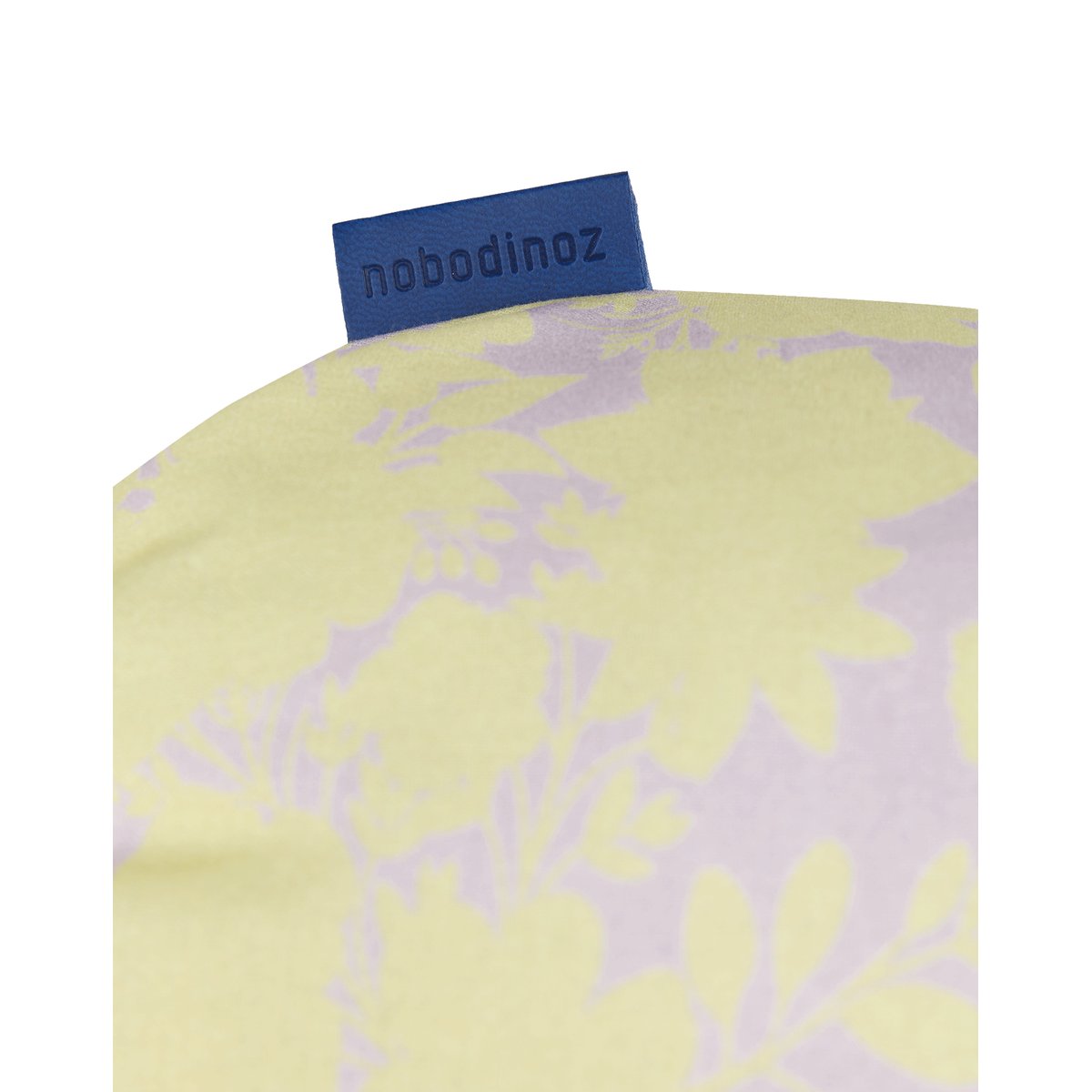 Coussin traversin Charlie yellow flowers, NOBODINOZ