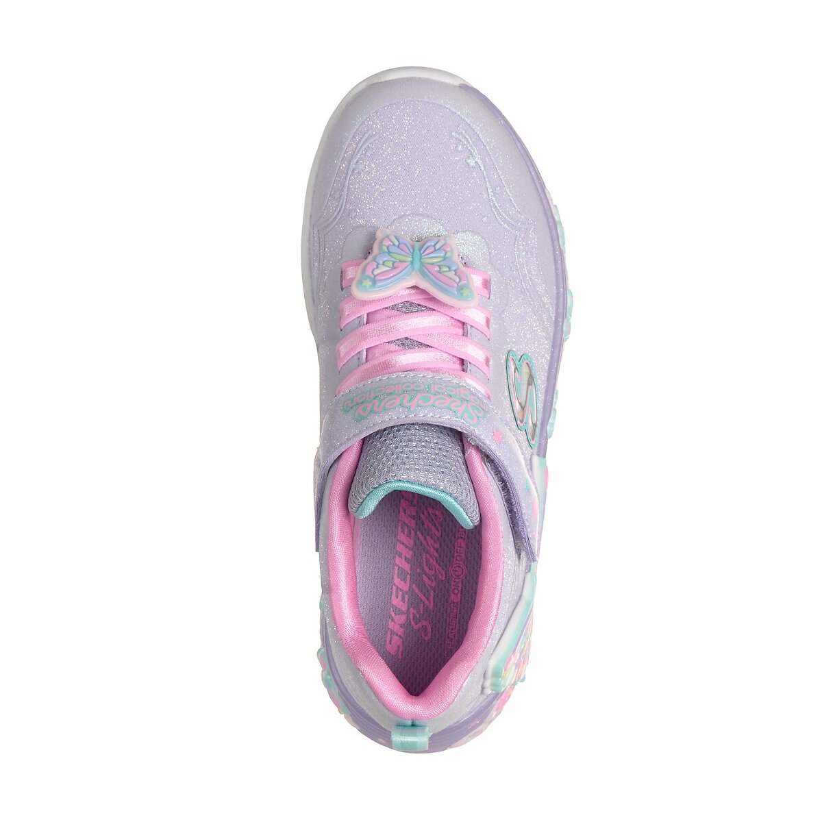 Sneakers S-Light: Butterfly Bliss lavendel, SKECHERS