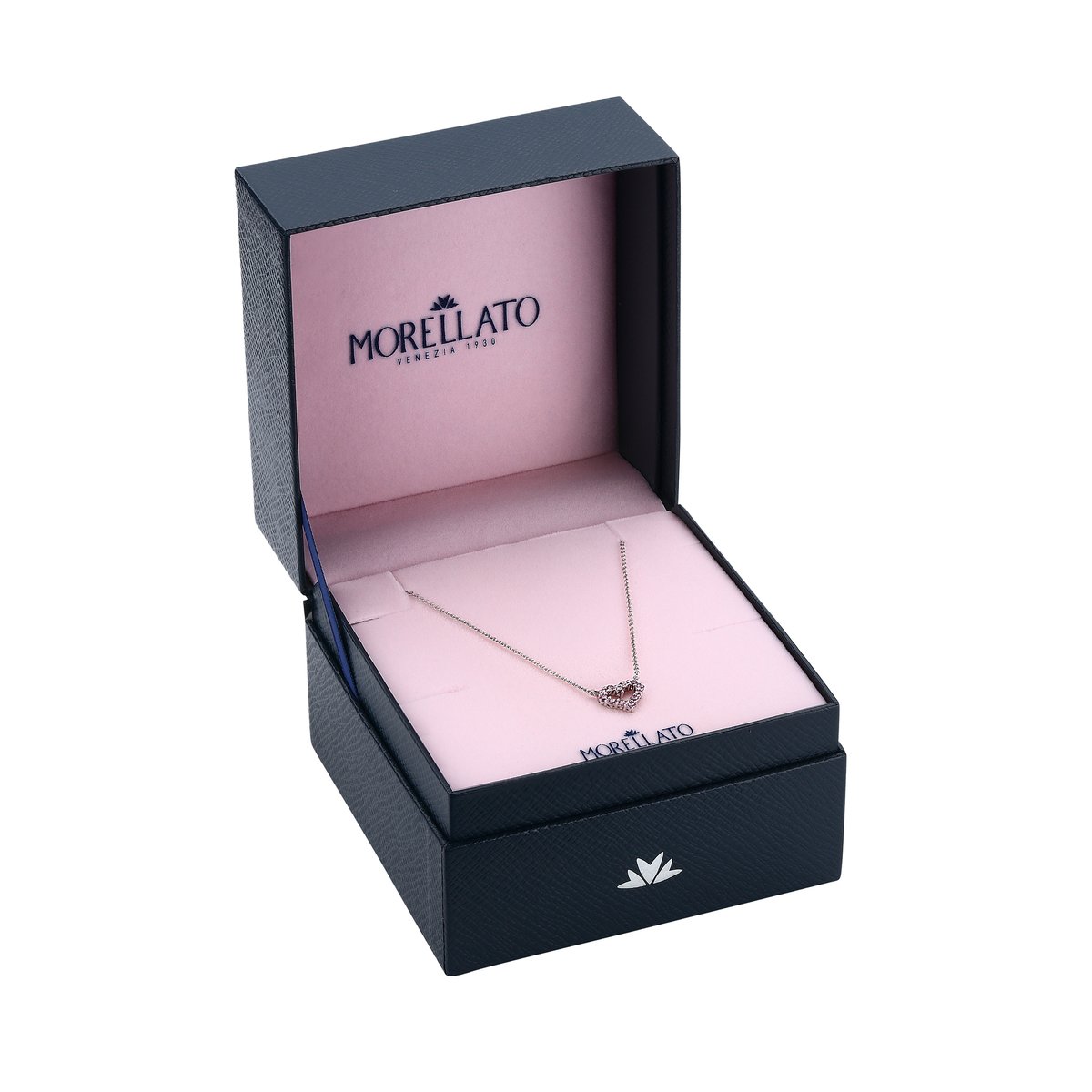 Collier en acier, cristaux, ipg TESORI rose, MORELLATO
