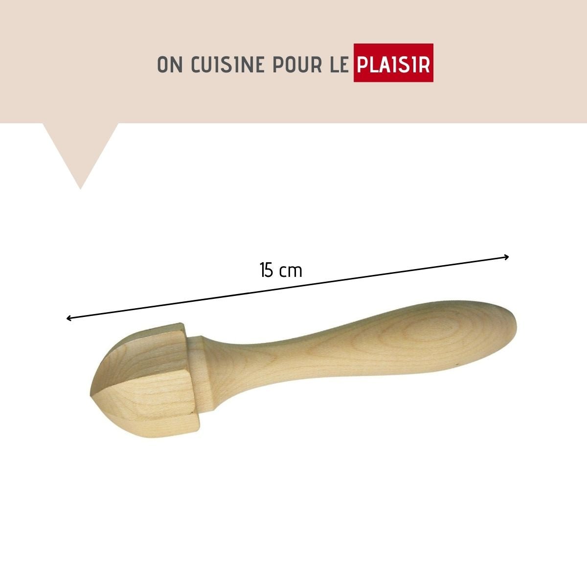 Pilon presse-agrume WOOD EDITION bois brun, FACKELMANN