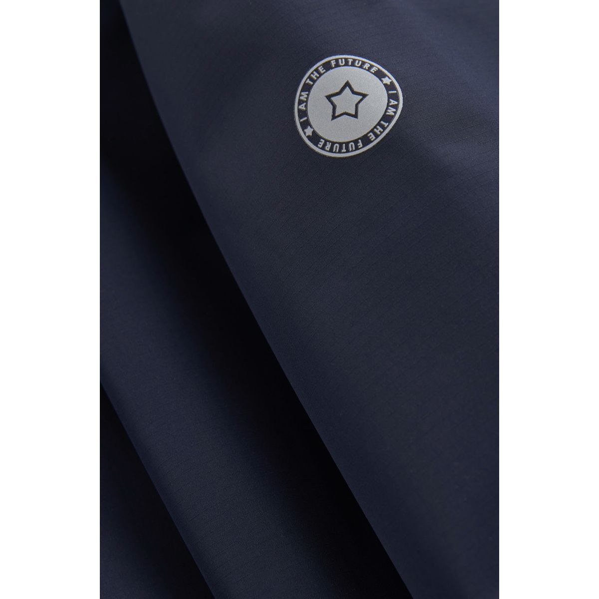 Combinaison imperméable zippée à capuche bleu marine, NEXT
