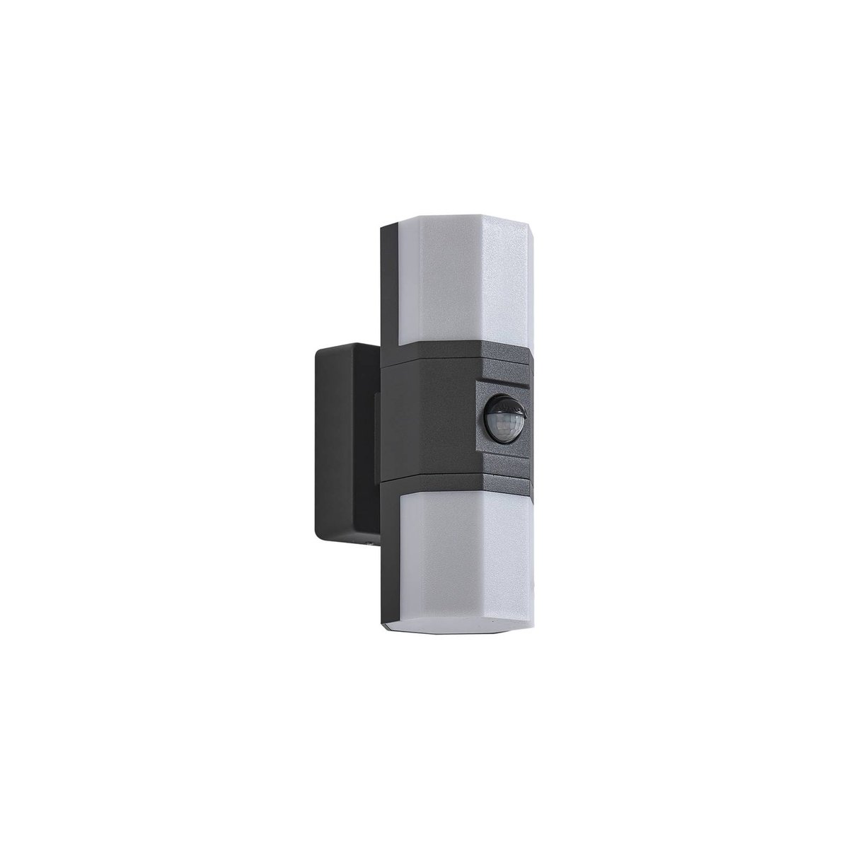 Applique extérieure en aluminium moderneLED anthracite, blanc, LINDBY