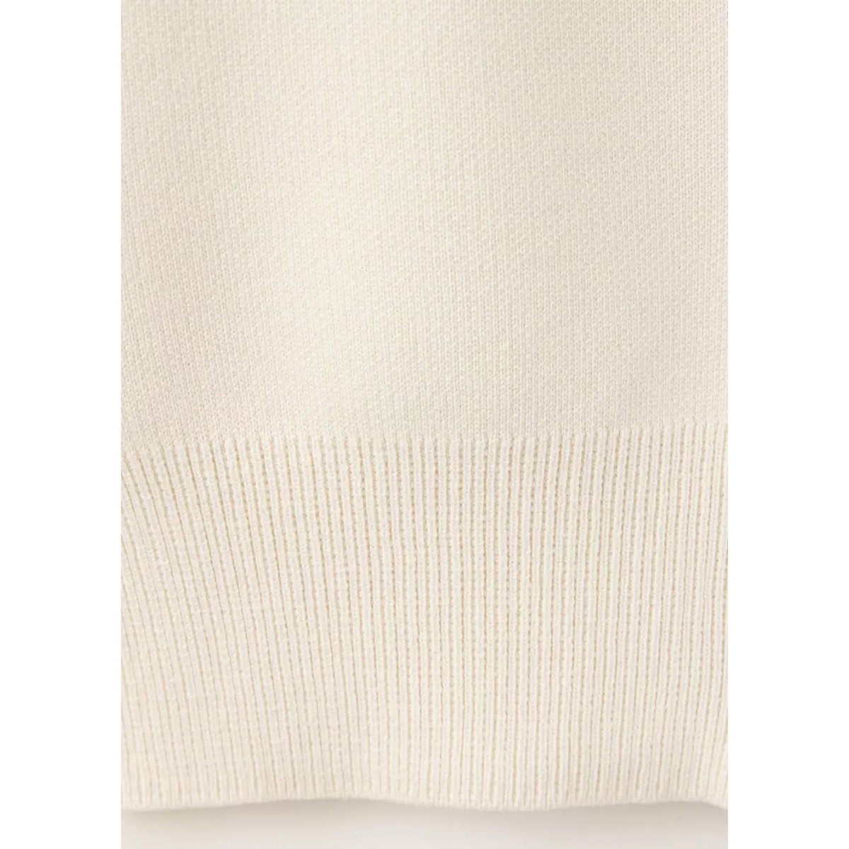 Cardigan maille bouton bijou écru, MANGO