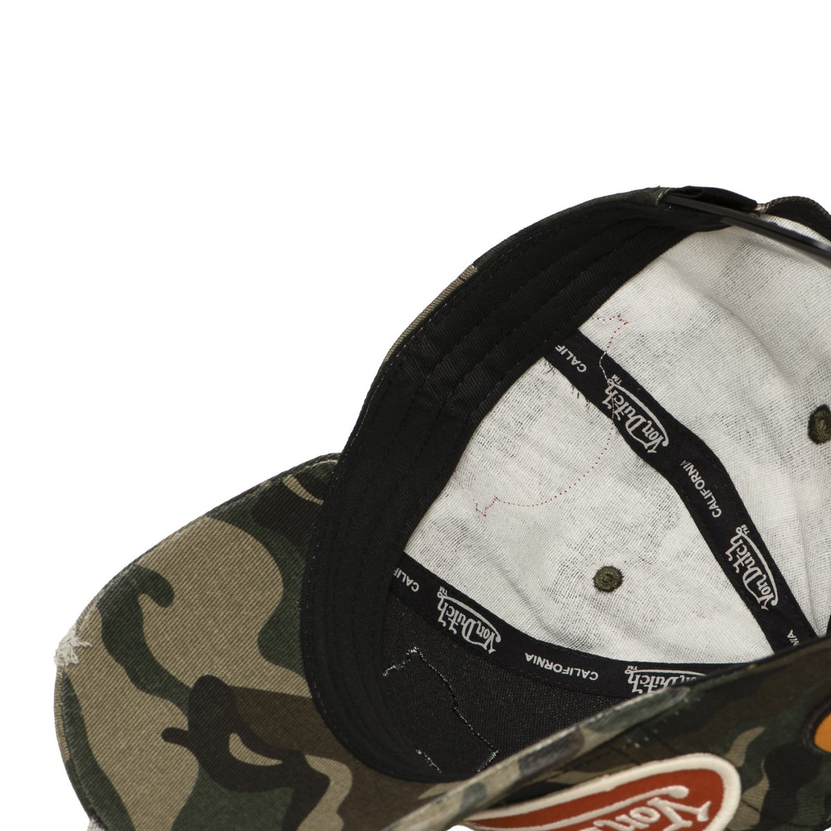 Casquette baseball KAMO marron/kaki/beige/noir/orange/vert/jaune, VON DUTCH