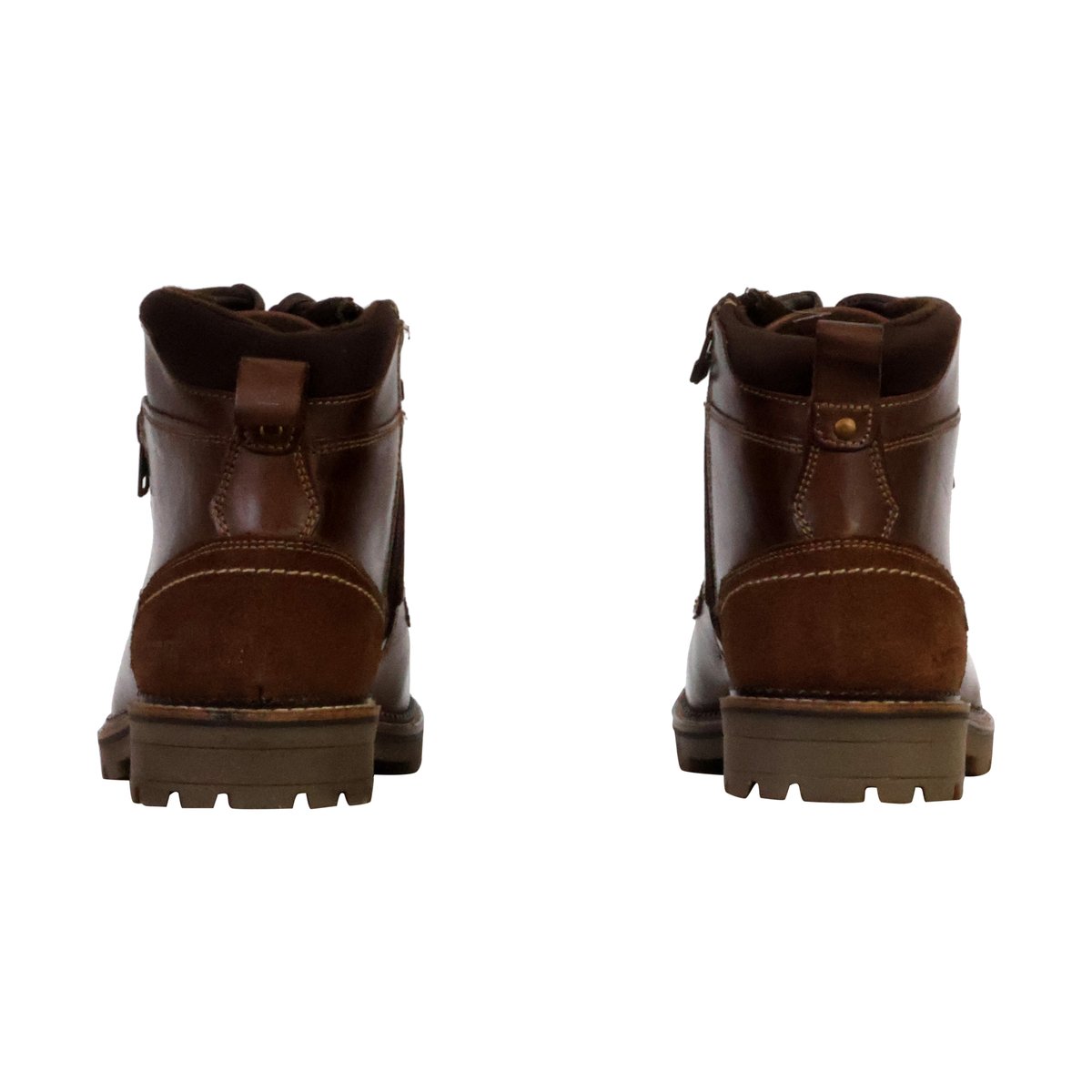 Bottines Cuir Gafino marron, KAPORAL