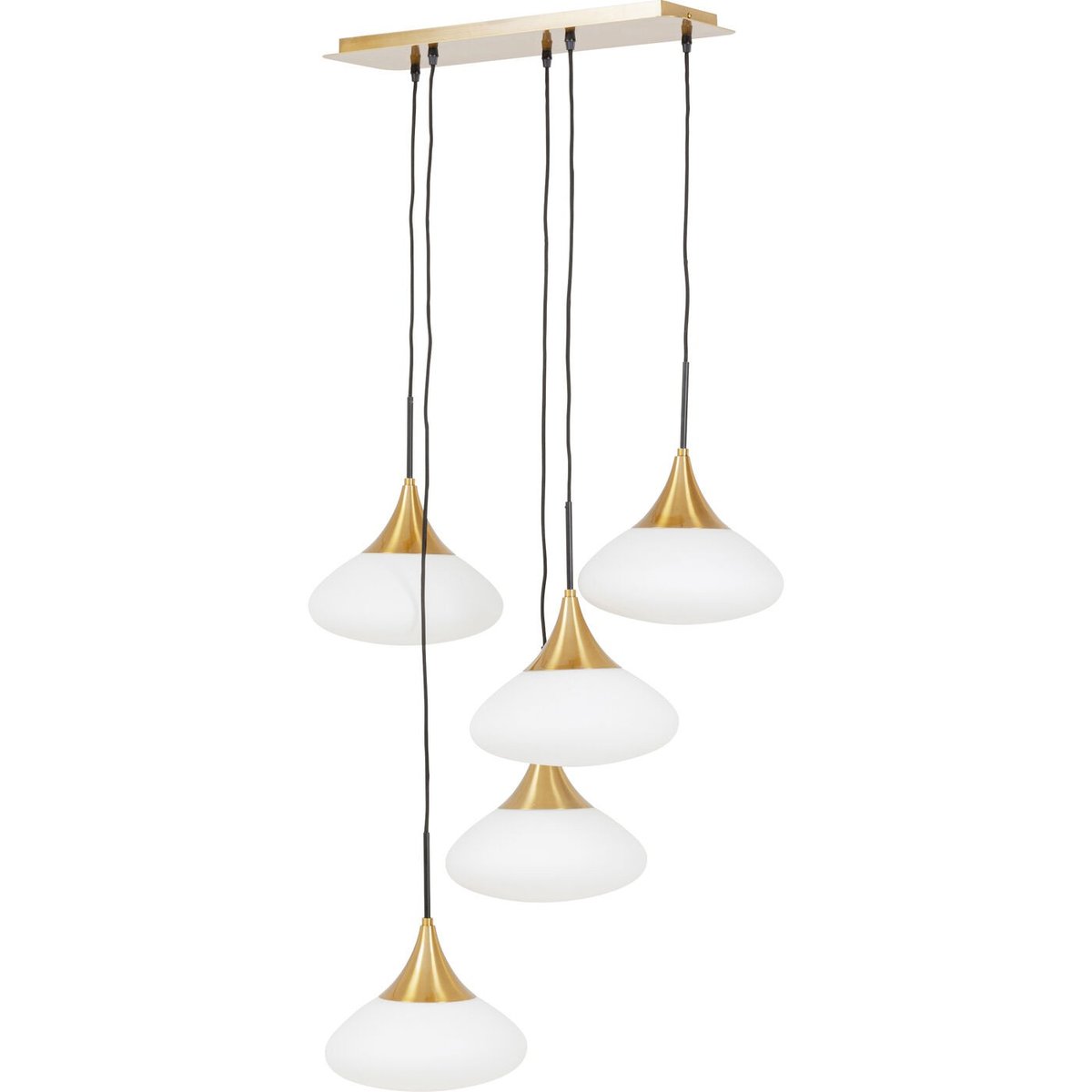 Suspension en verre, GOCCE or, KARE DESIGN
