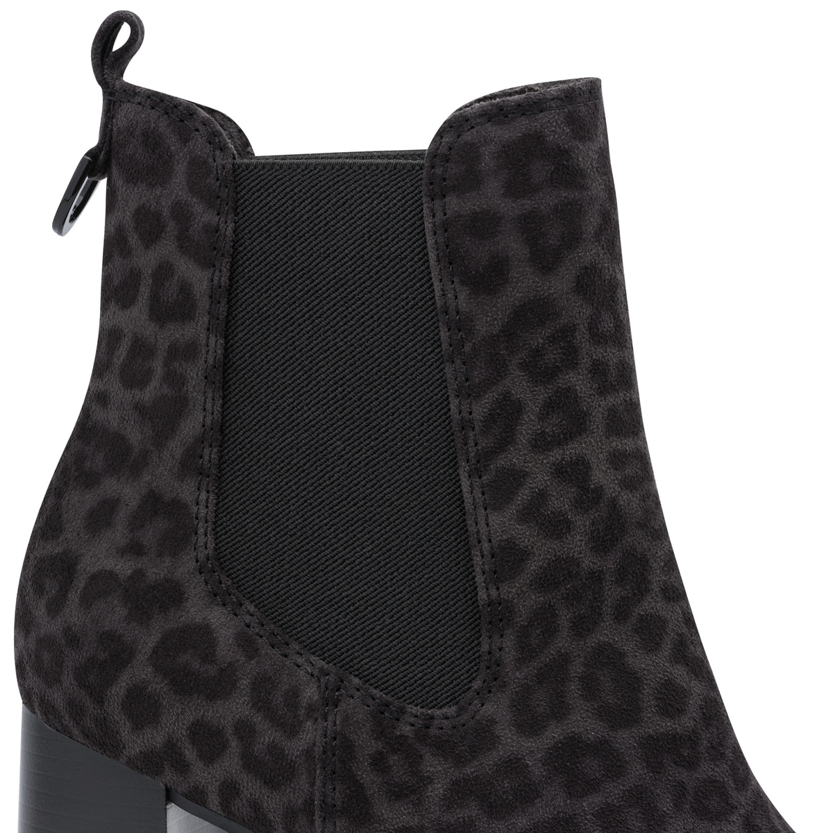 Bottine Chelsea talon bloc gris saffron, TAMARIS