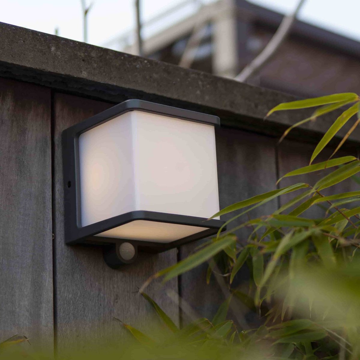 Applique murale solaire DOBLO SOLAR dark grey, LUMISKY