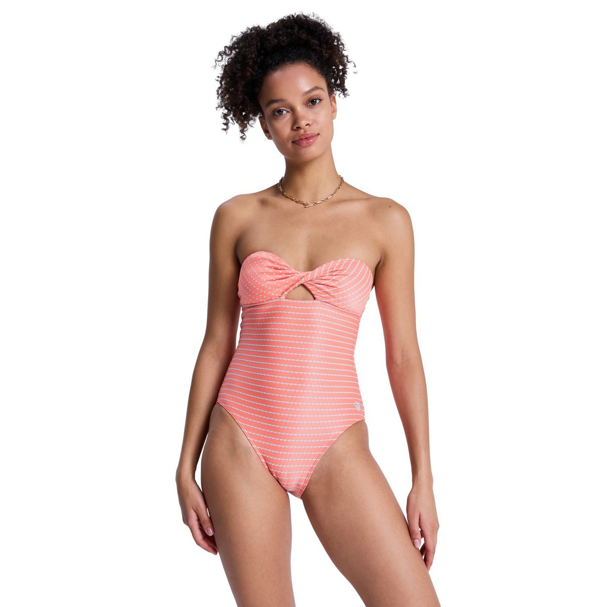 Maillot de bain une pièce WAVY BABY ONE-PIECE. orange camellia, ROXY