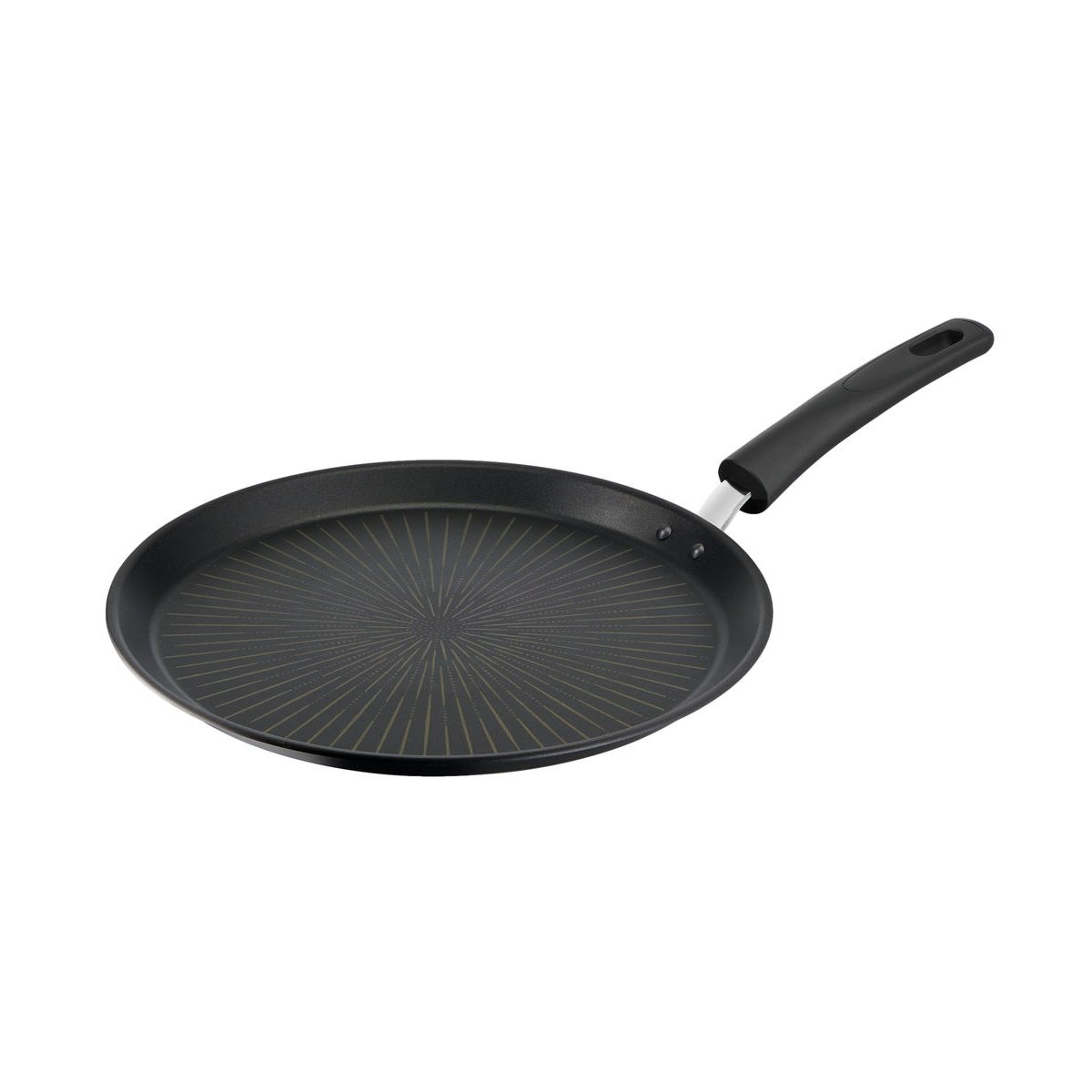 Poêle crêpière ø28 cm tempra® antiadhésif noir, LAGOSTINA