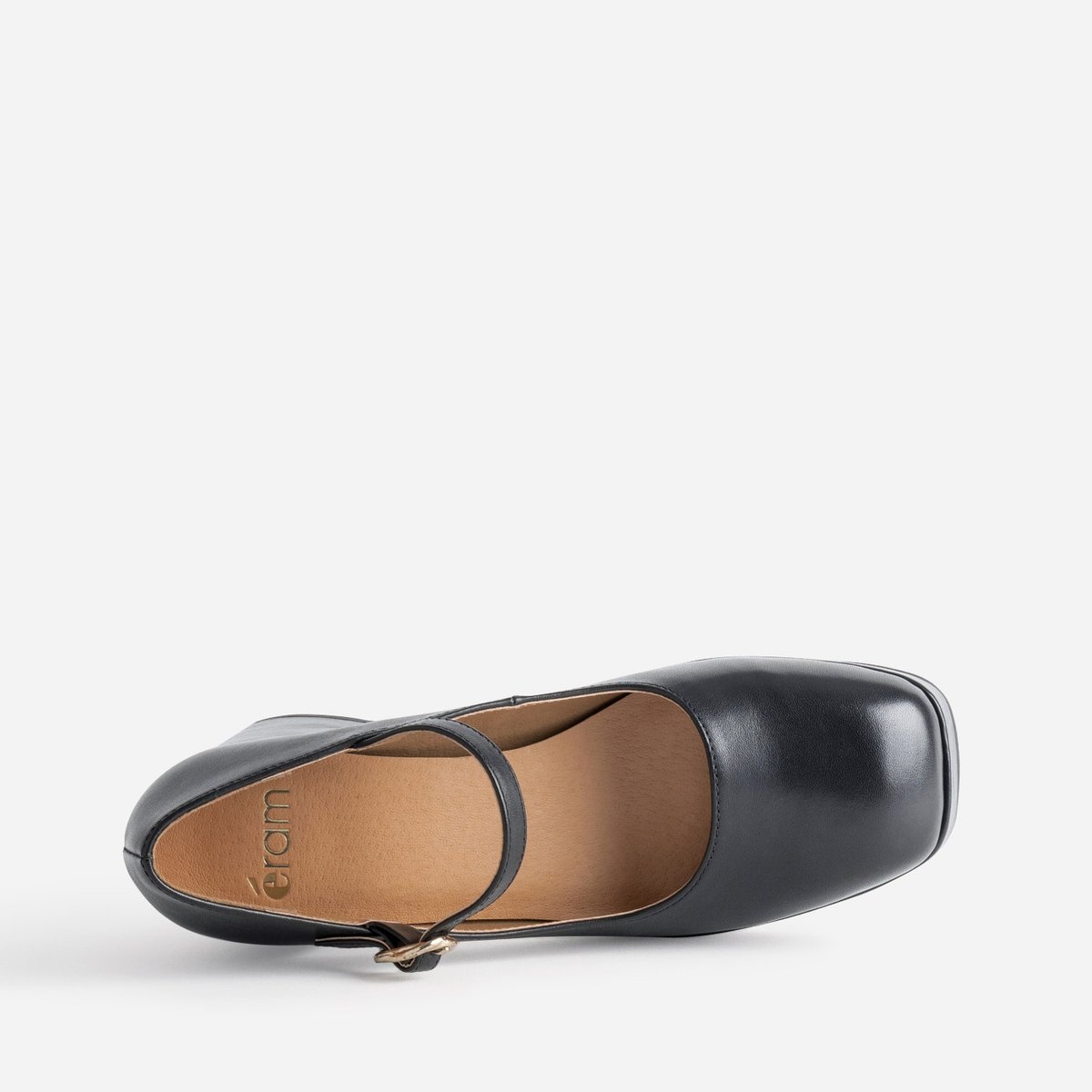 Escarpin en cuir URSULA noir, ERAM