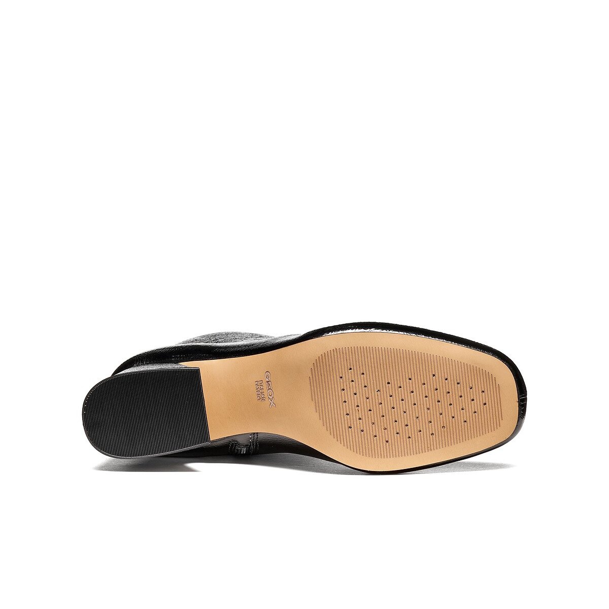 Bottines en cuir vernis, KALIDINE noir, GEOX