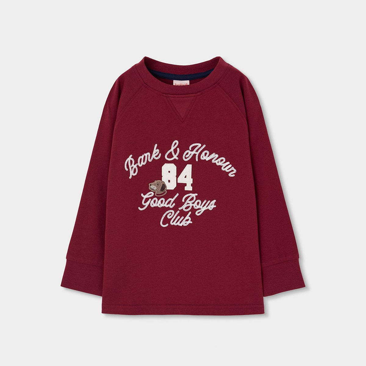 T-shirt en maille garçon Good Boys Club violet, BOBOLI